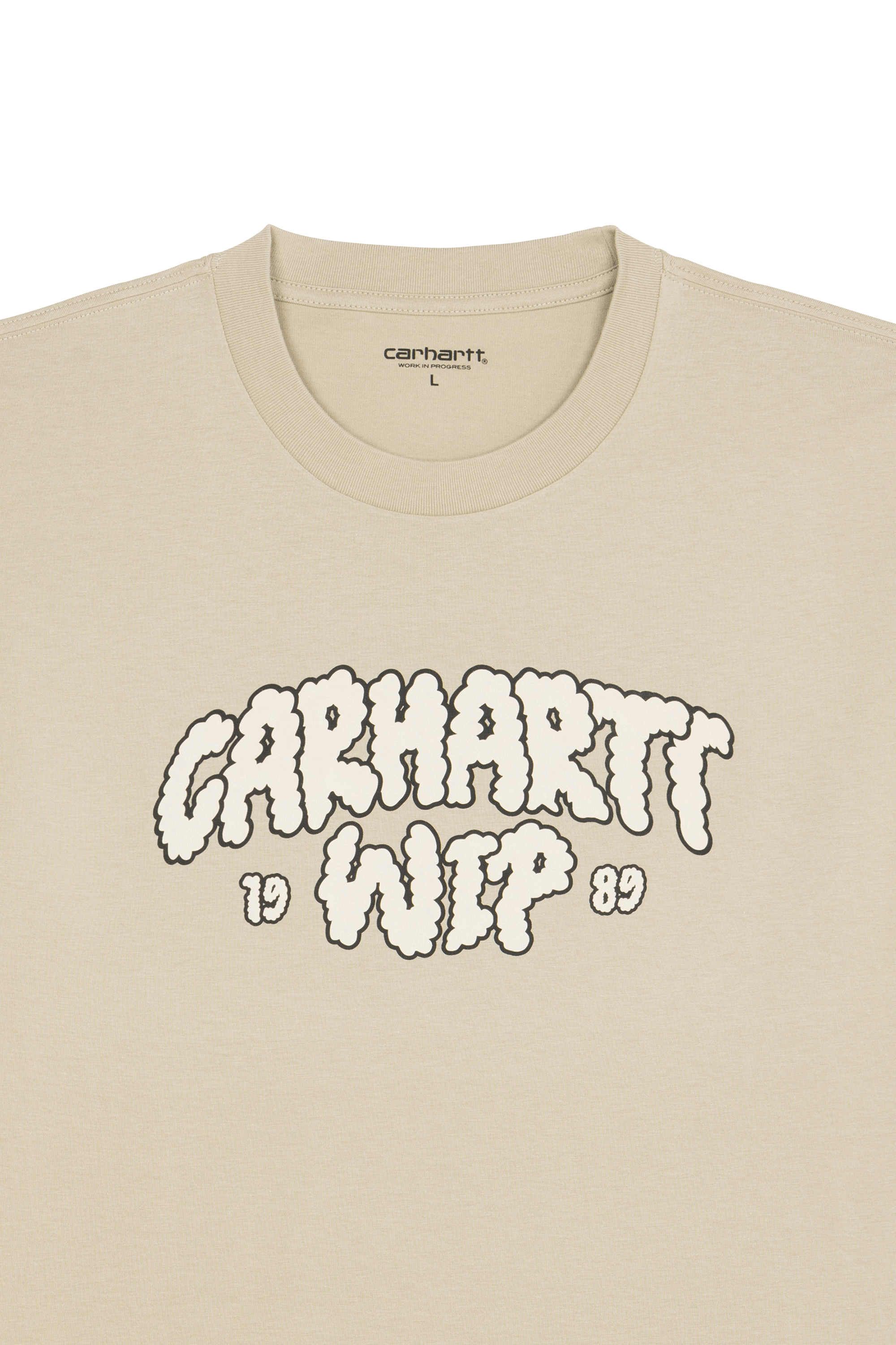 T-shirt s/s cloud script t-shirt CARHARTT WIP Beige