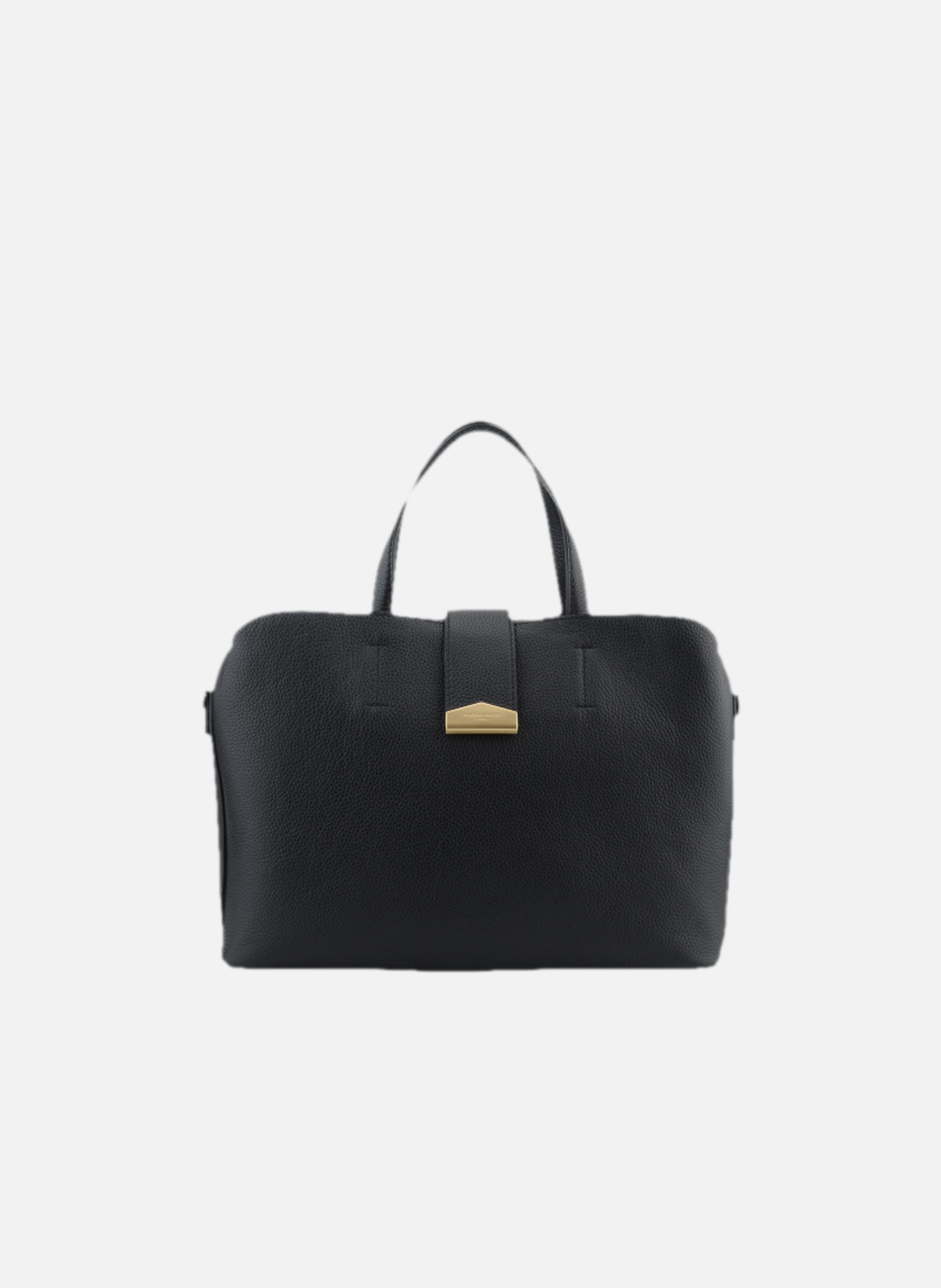 Cavalcade | sac à main mm en cuir de vachette POURCHET Noir