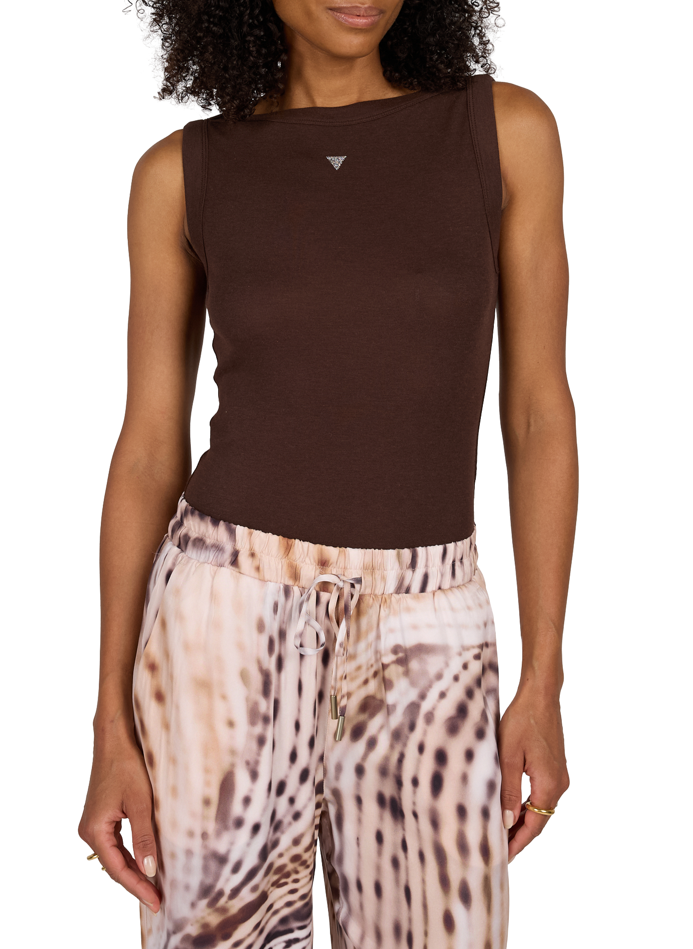 Logo-Top GUESS Braun