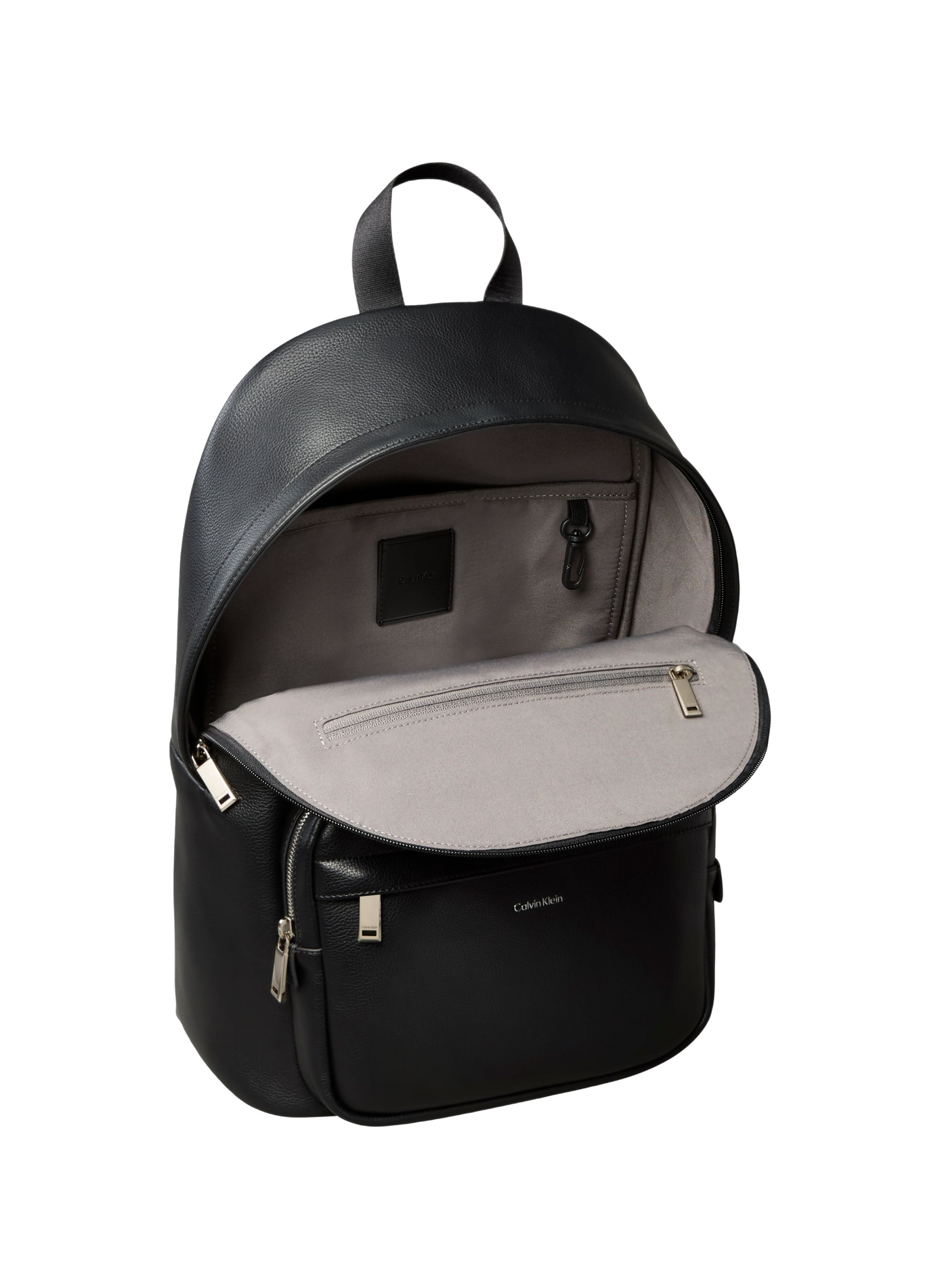 Leather backpack CALVIN KLEIN Black