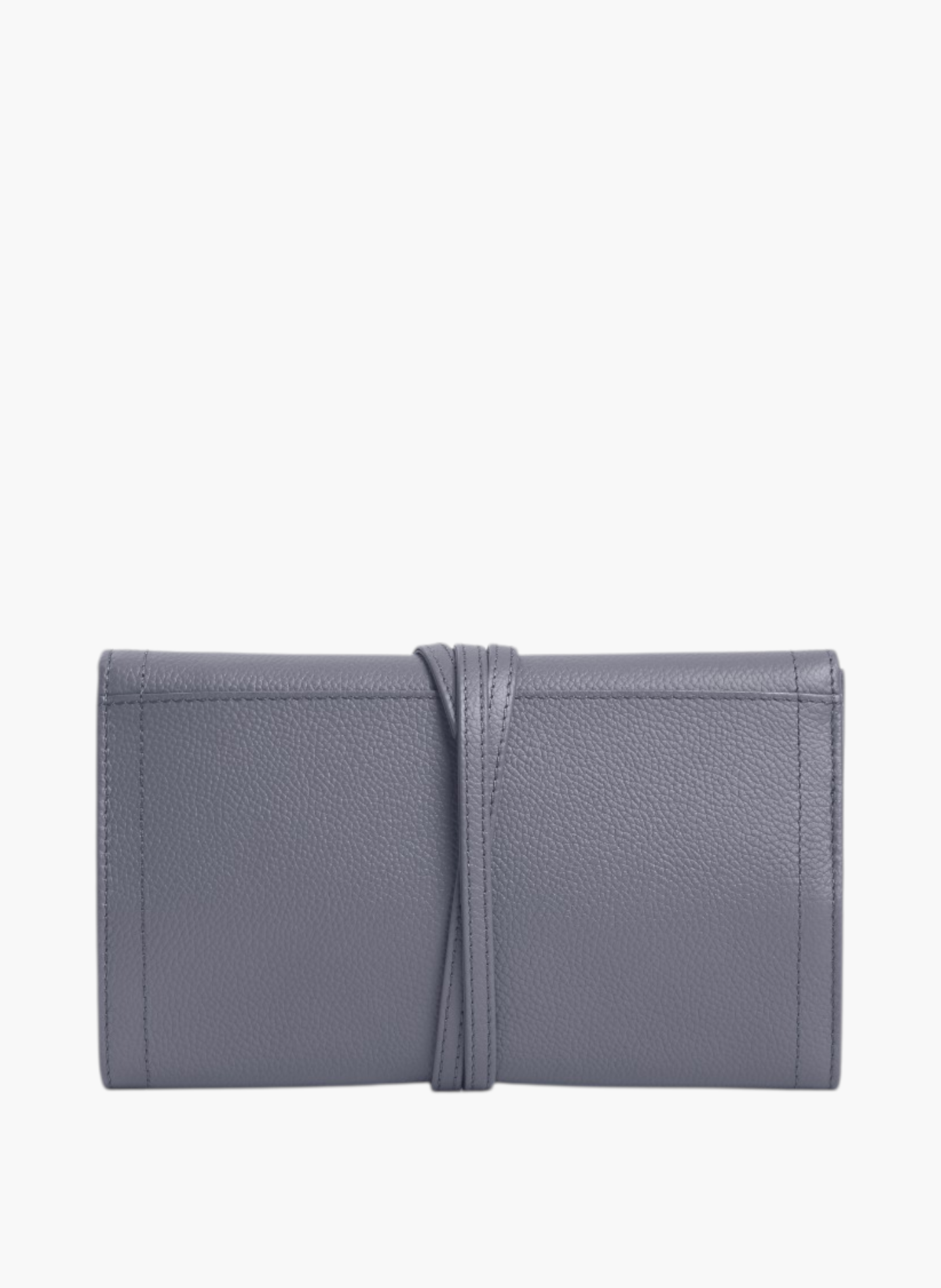 Coffret bijoux de voyage en cuir grainé LE TANNEUR Bleu