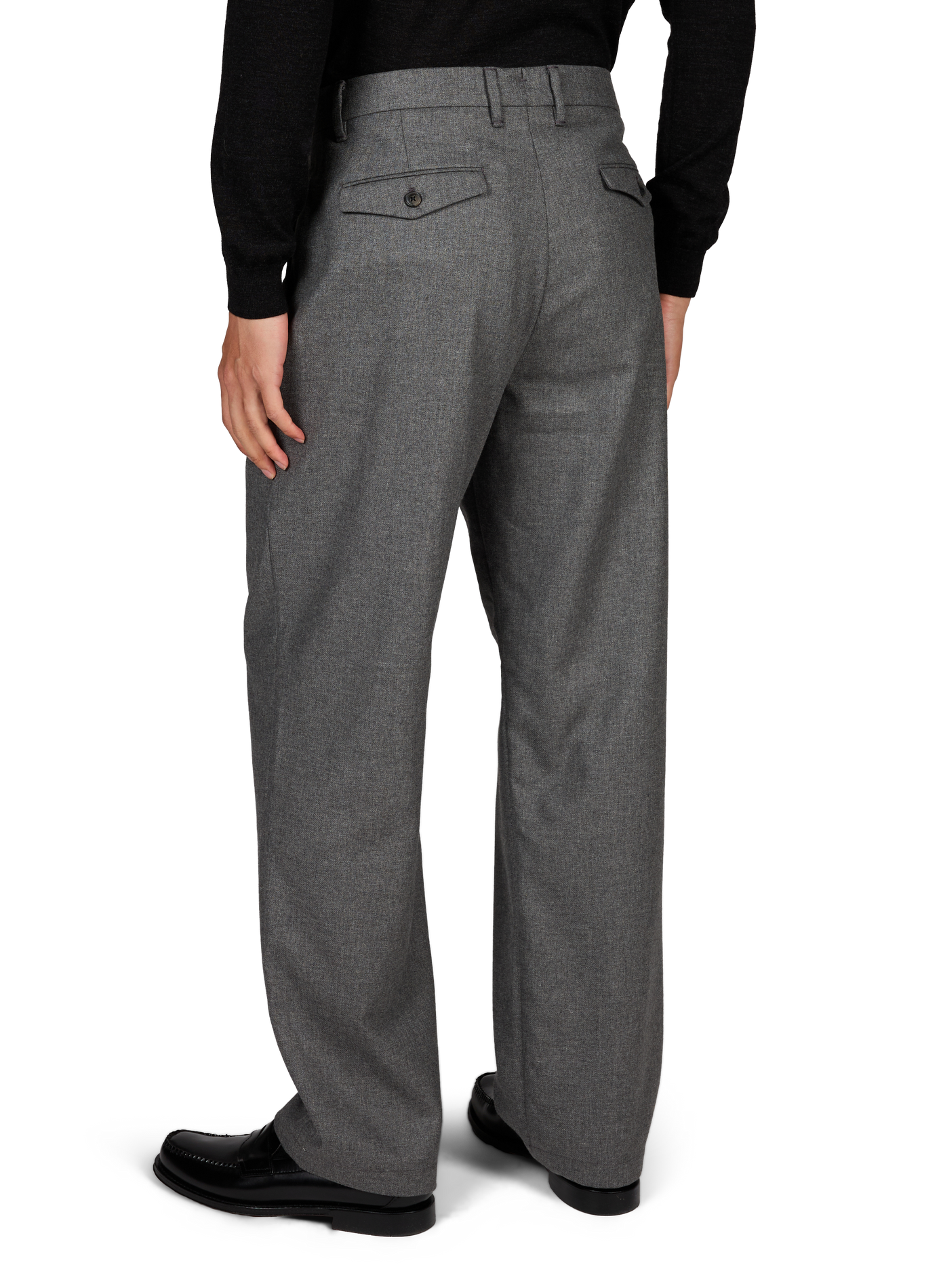 Straight trousers Fairport in mixed wool CLOSED Grey