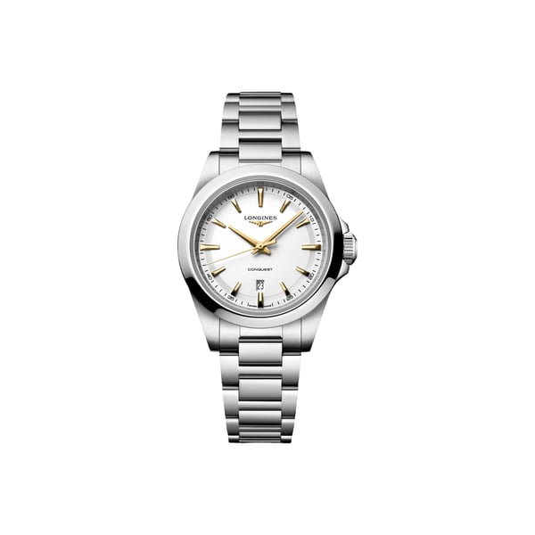 Montre quartz Conquest 2023 en acier inoxydable Montre quartz Conquest 2023 en acier inoxydable