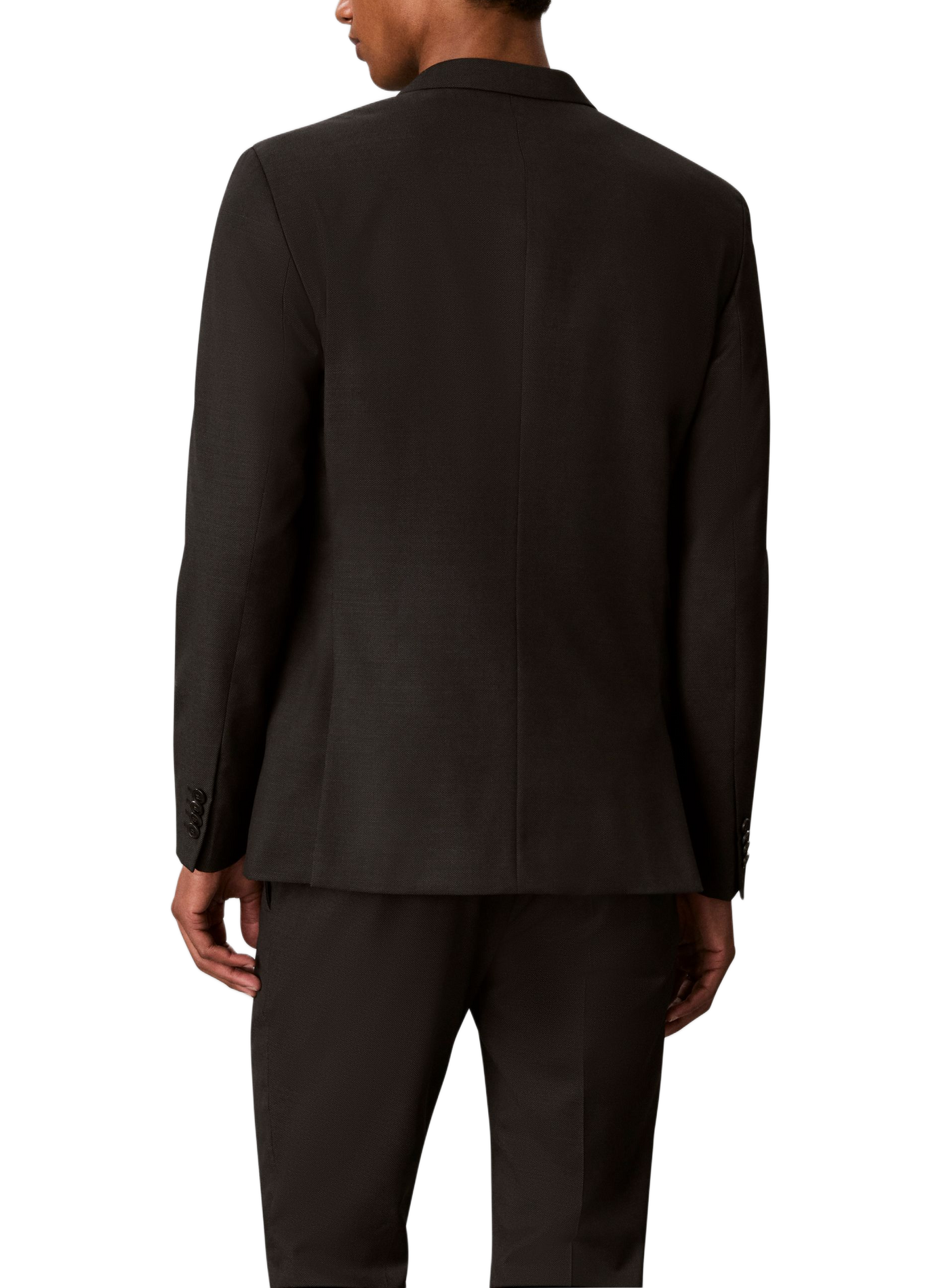 Gerader Wollblazer CALVIN KLEIN Grau