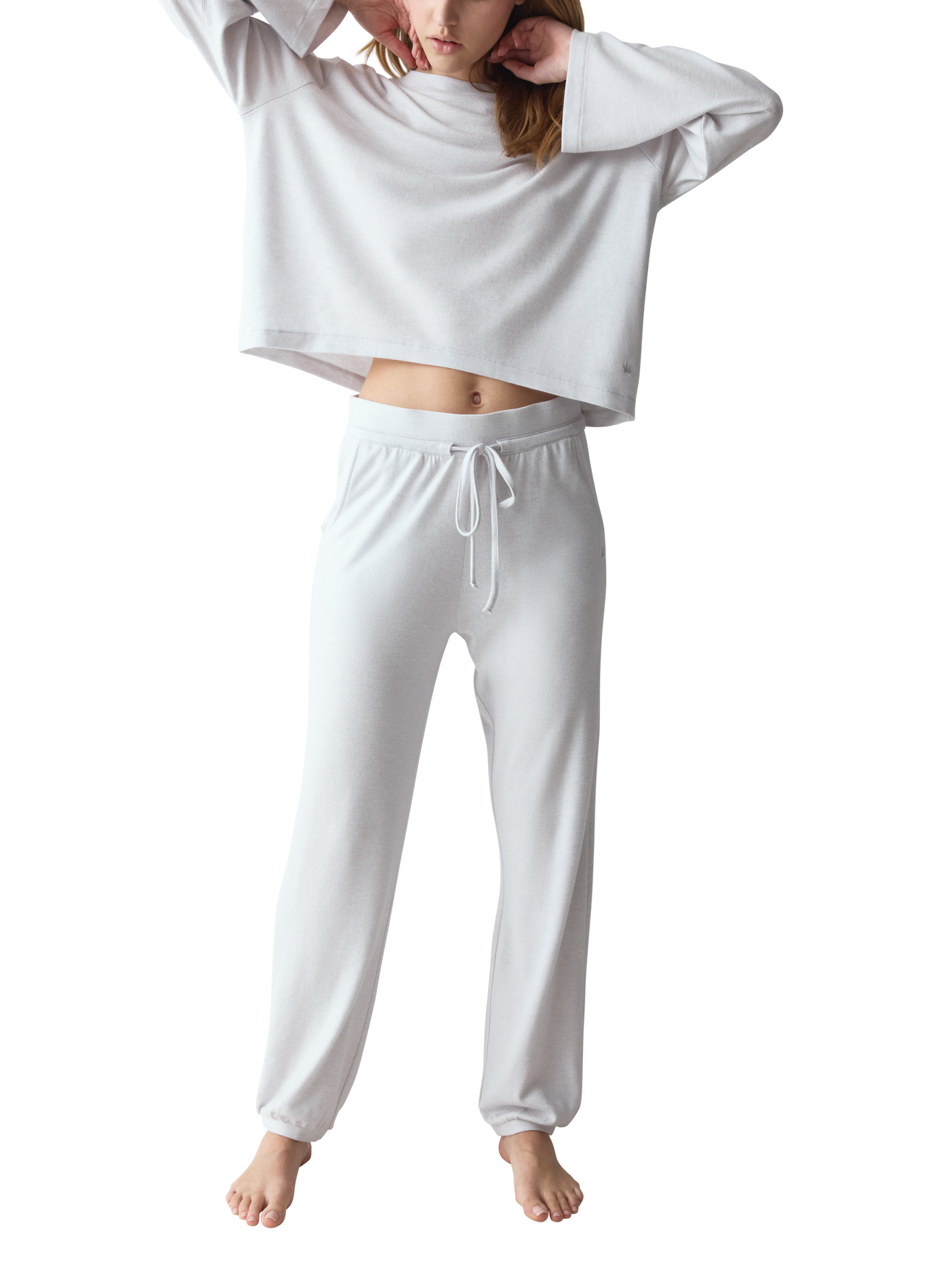 Pantalon droit uni TRIUMPH Gris