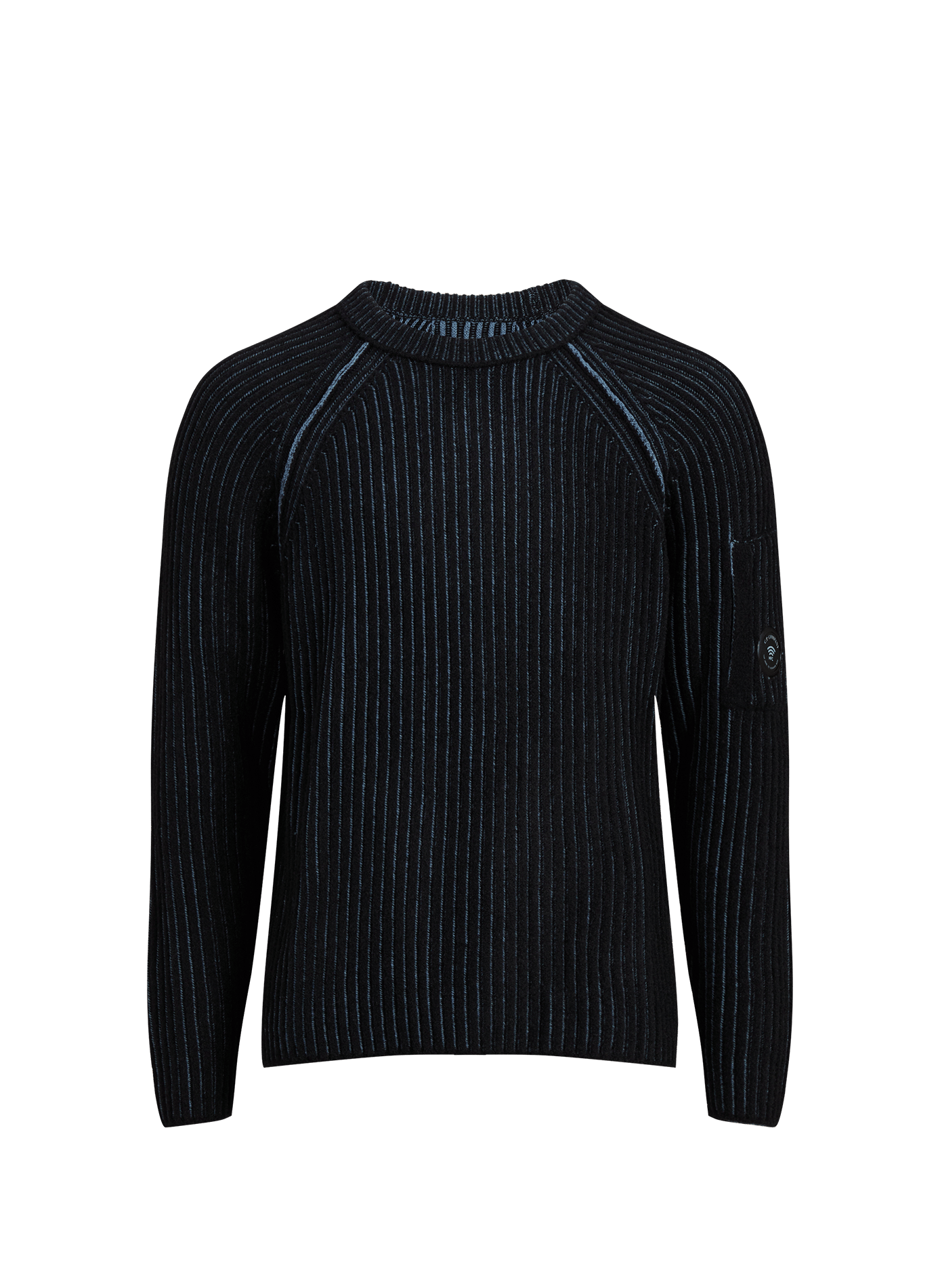 Gerader Rundhalspullover CP COMPANY Blau