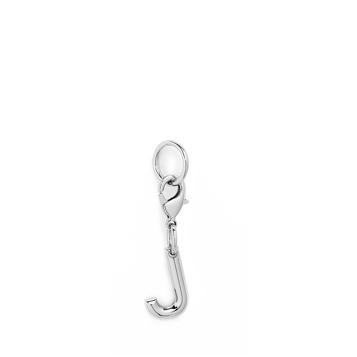 Verzilverd metalen Lancel-bedel - letter J. LANCEL Zilver