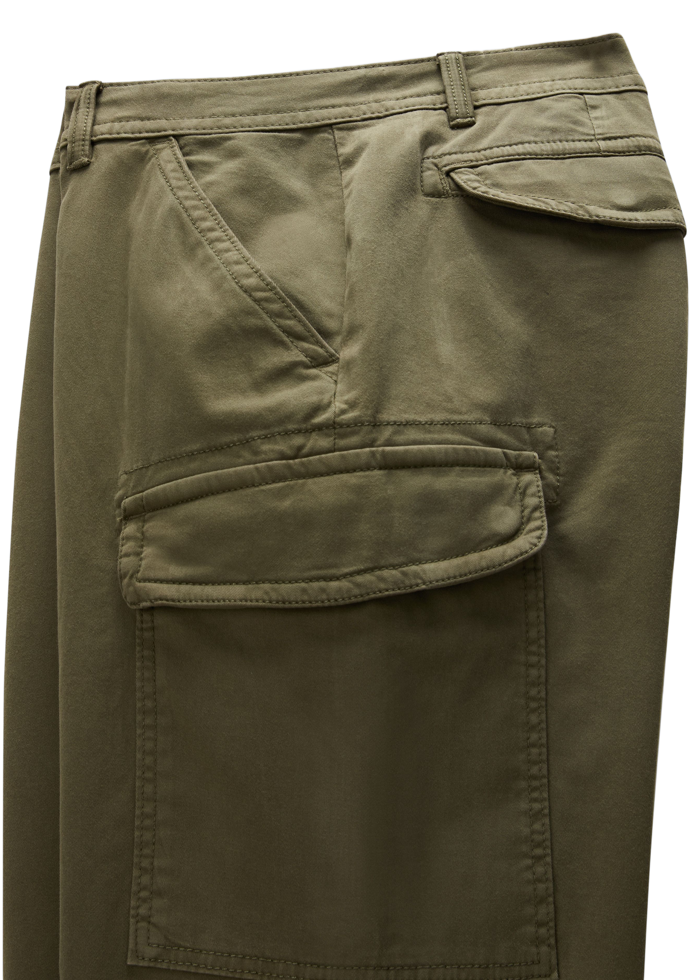 Plain straight-leg pocket trousers NAPAPIJRI Khaki