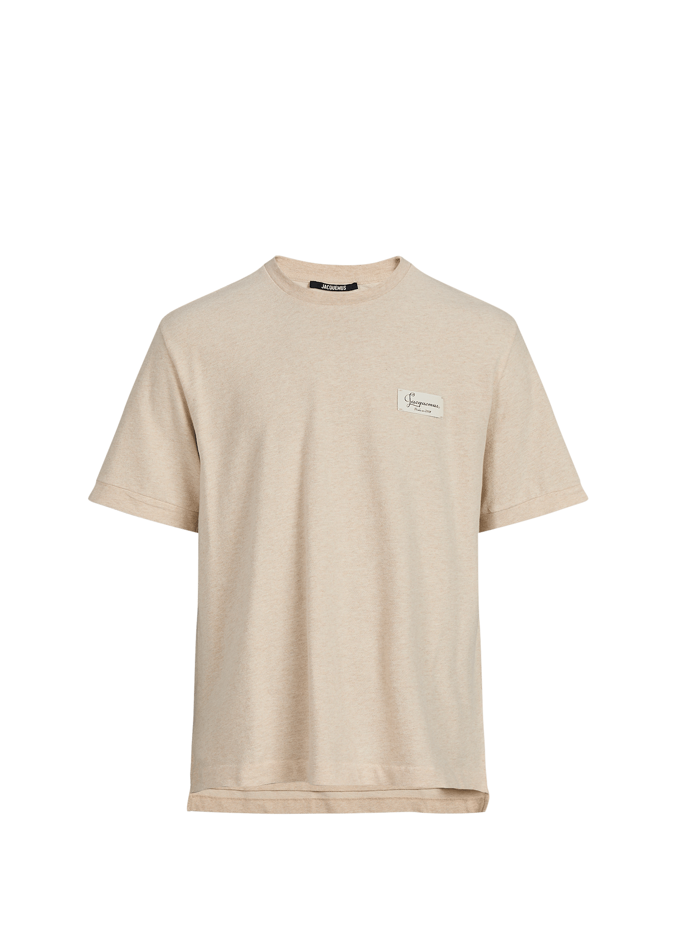 T-shirt Le Montaigne van katoen JACQUEMUS Beige