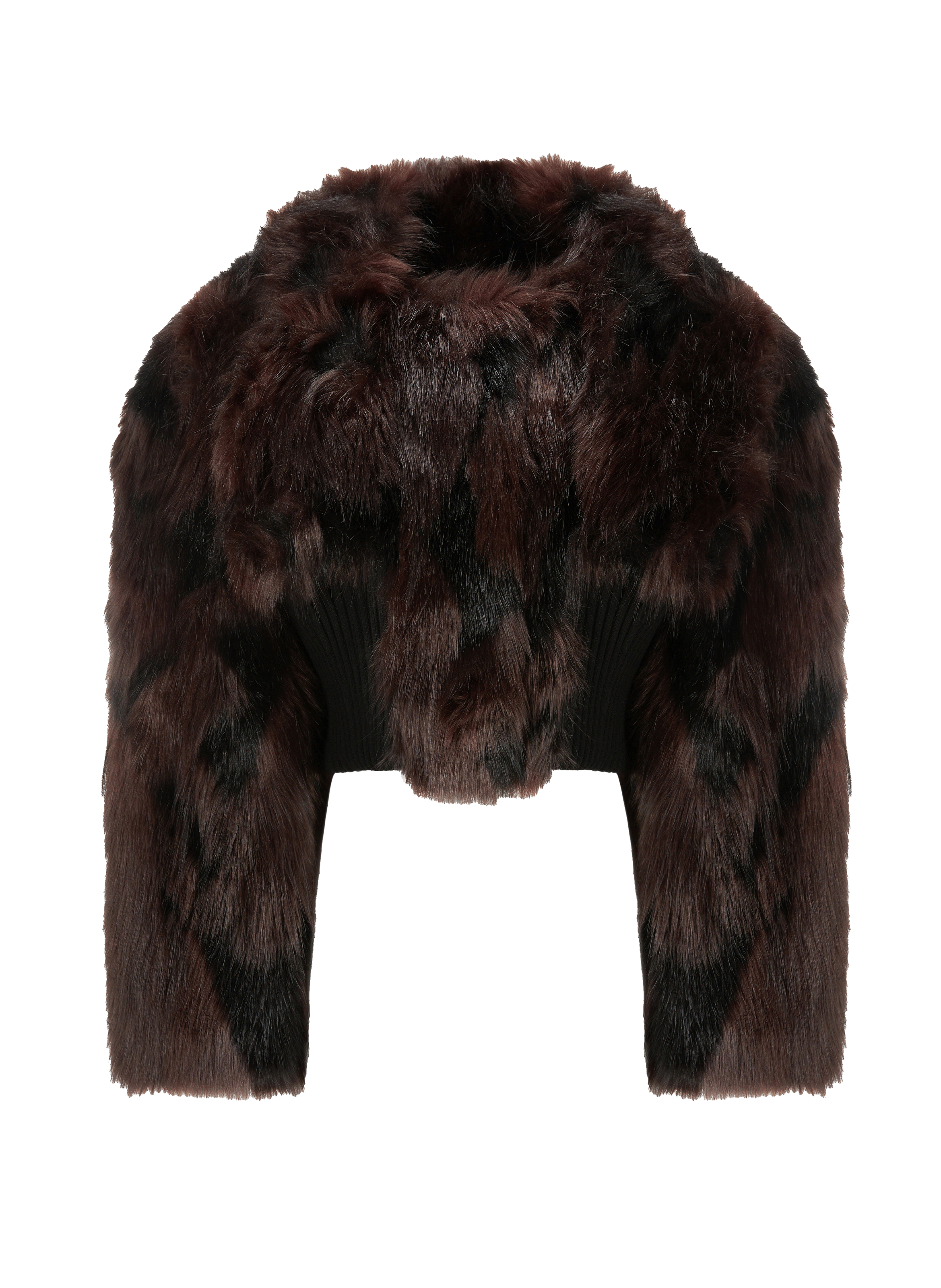 Blouson en fausse fourrure