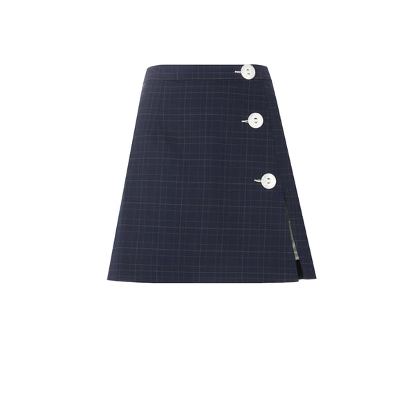 Mini jupe à carreaux