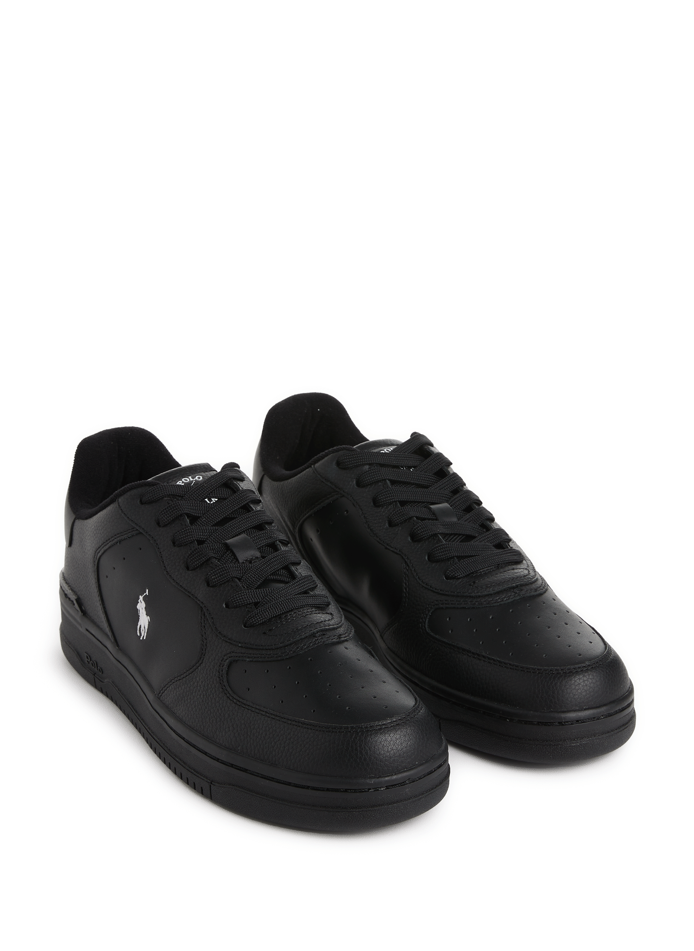 Leather sneakers POLO RALPH LAUREN Black