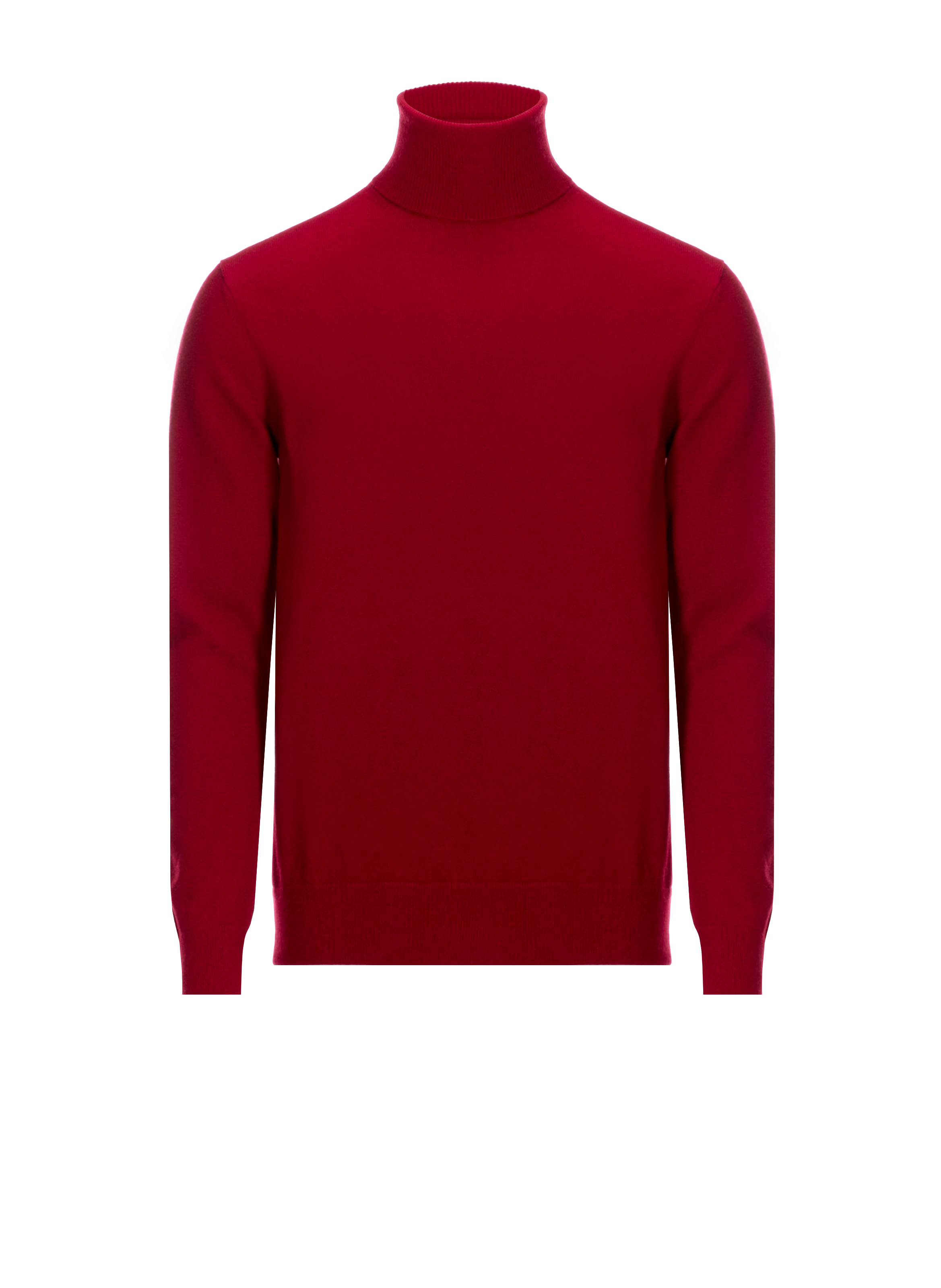 AU PRINTEMPS PARIS Pull en cachemire Rouge