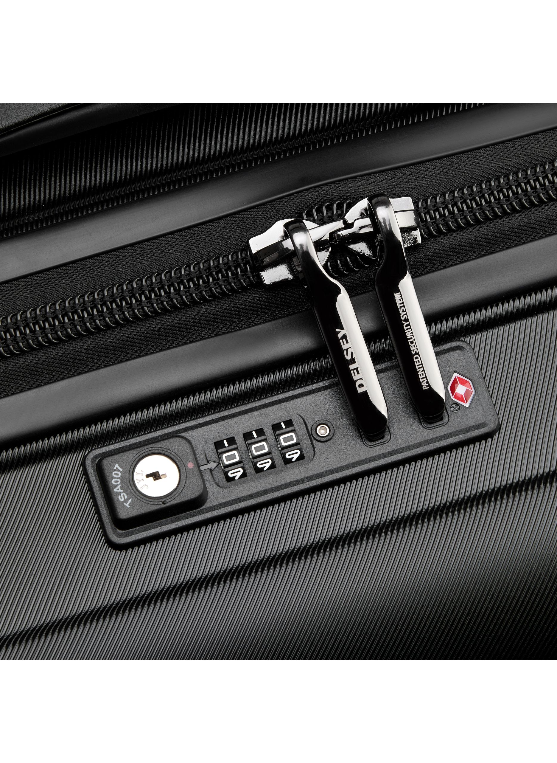 Valise soute rigide taille xl - shadow 5.0 DELSEY PARIS Noir