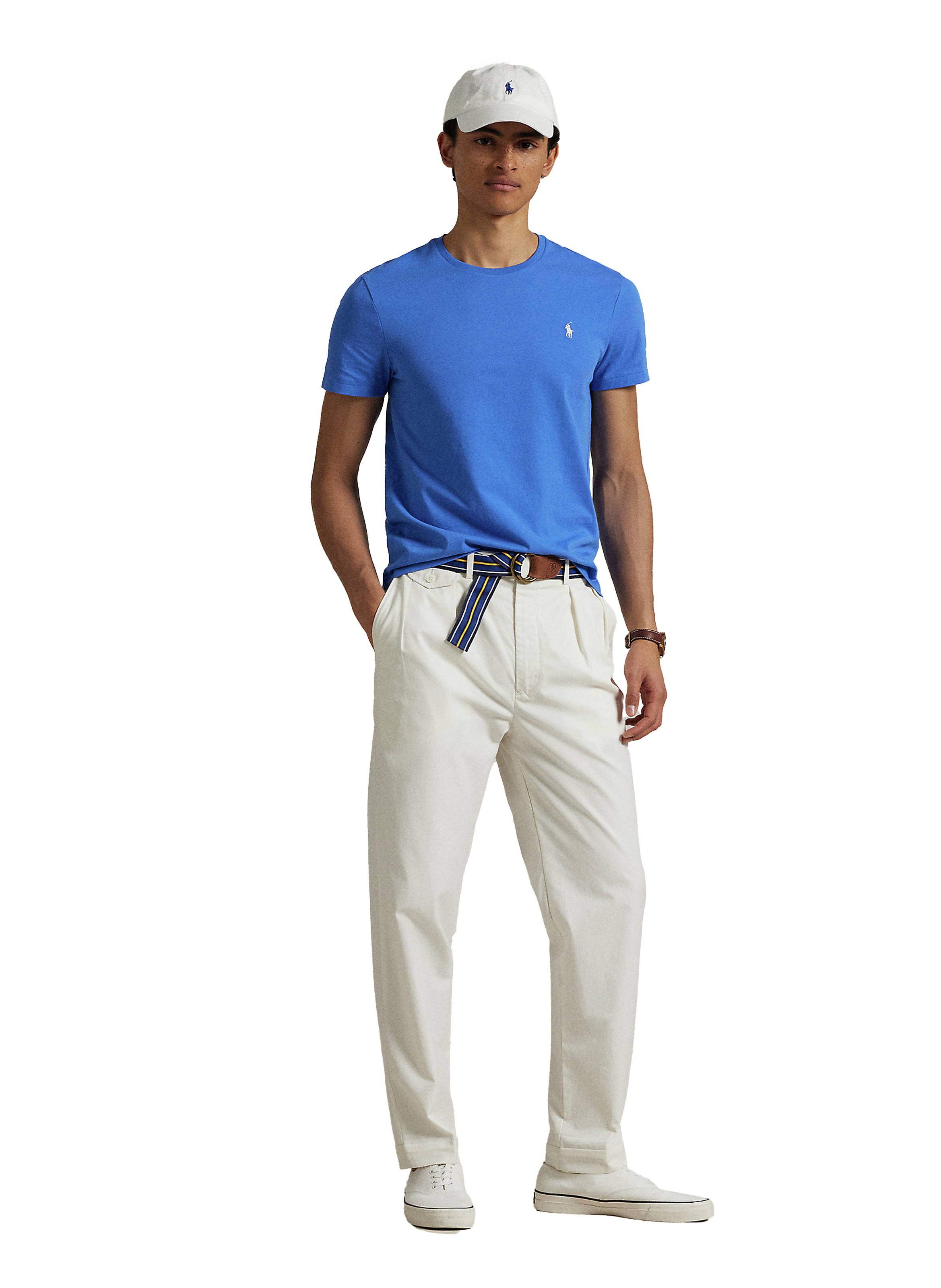 Cotton T-shirt POLO RALPH LAUREN Blue