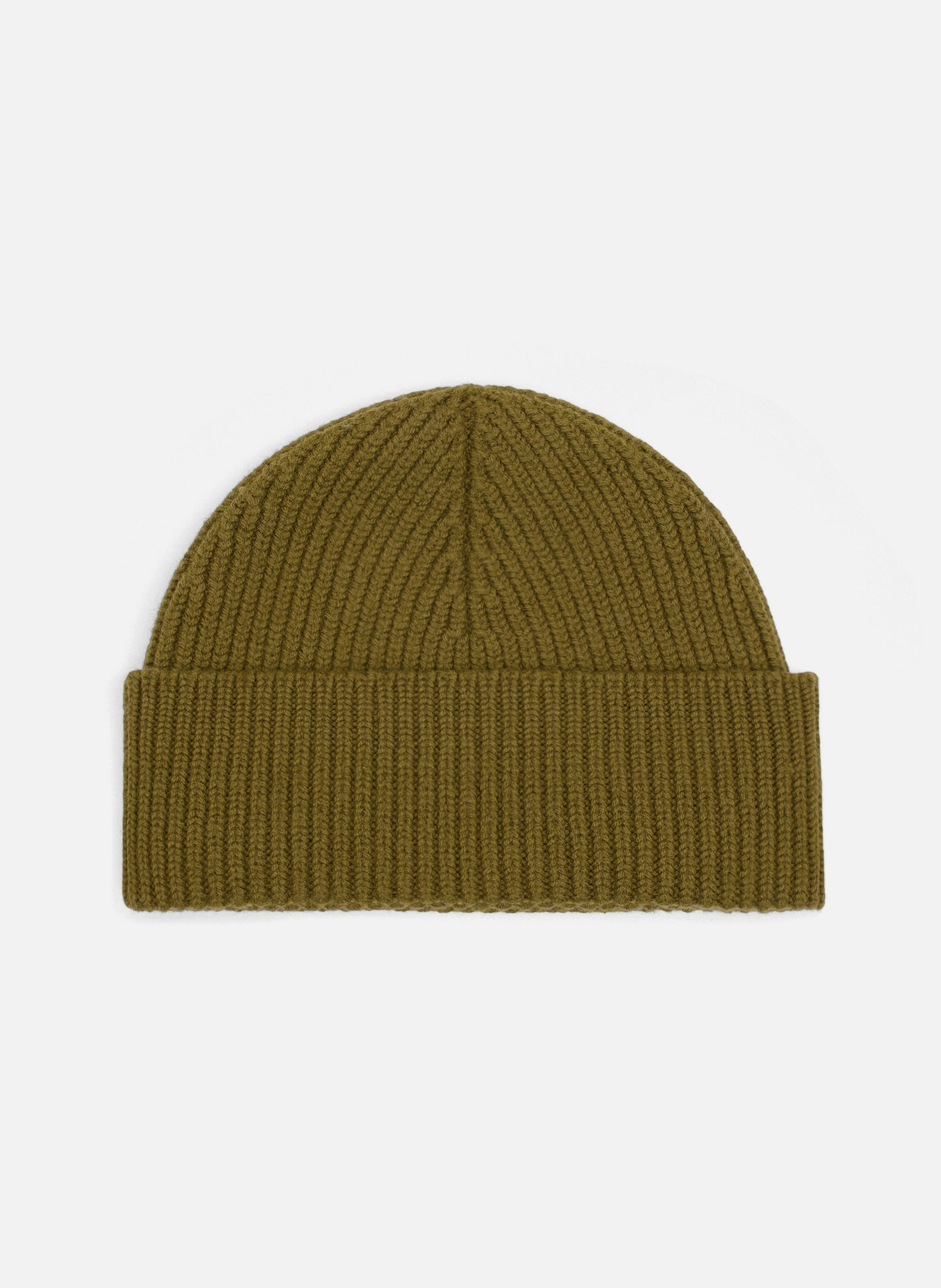 Bonnet ami de coeur en laine unisexe AMI PARIS Vert