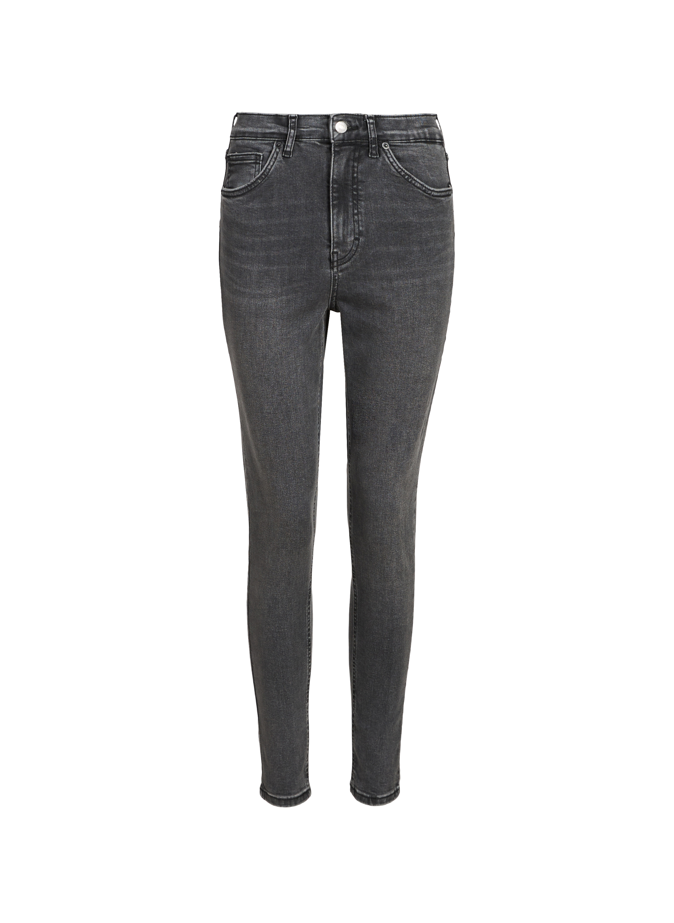 Cotton-blend slim-fit jeans TOPSHOP Blue
