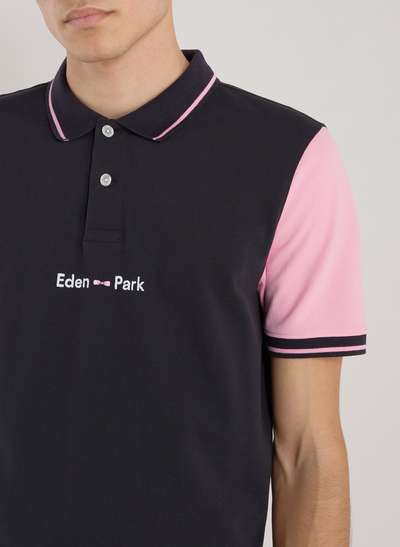  Cotton polo shirt  EDEN PARK Blue