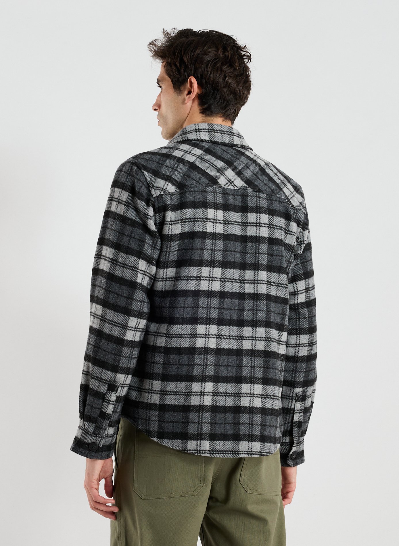 Chemise col classique à carreaux WOOLRICH Multicolore