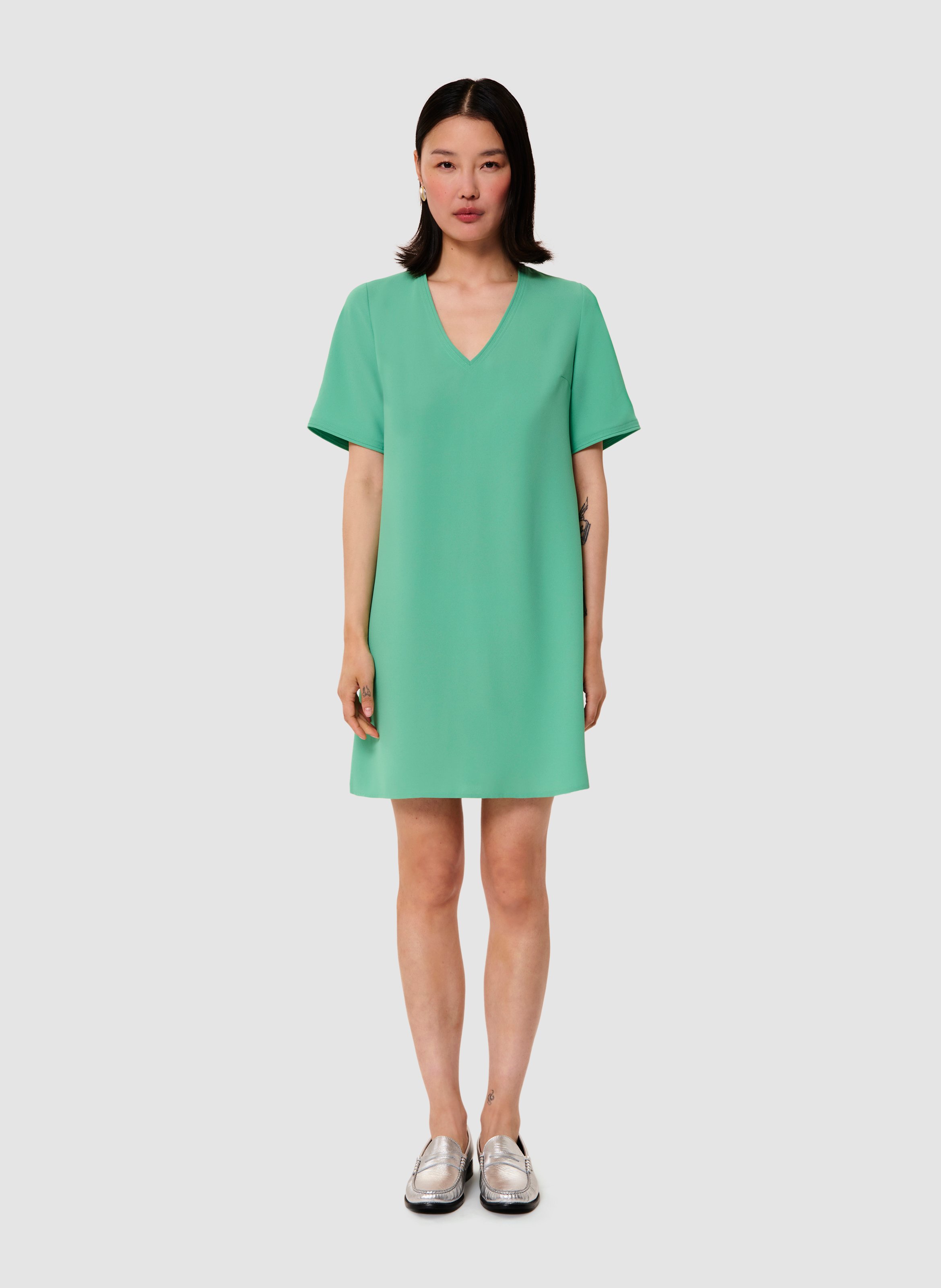 Robe ruban TARA JARMON Vert