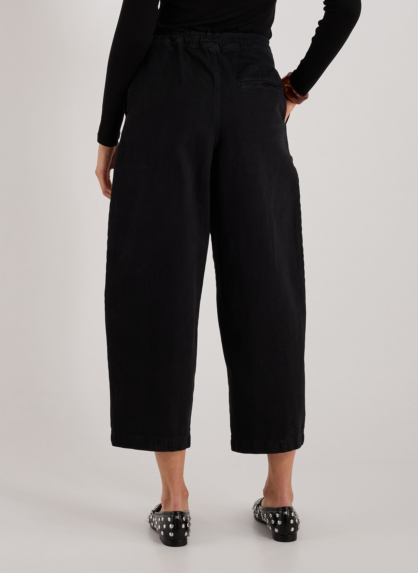Pantalon Ballon TOPSHOP Noir