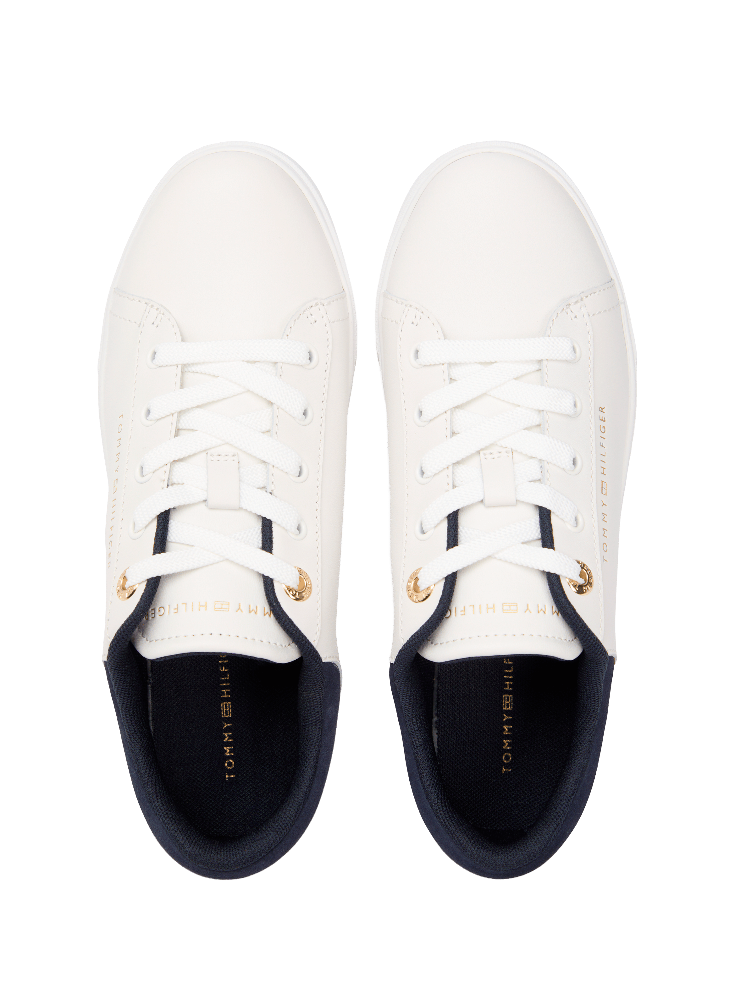 Low lace-up sneaker TOMMY HILFIGER White