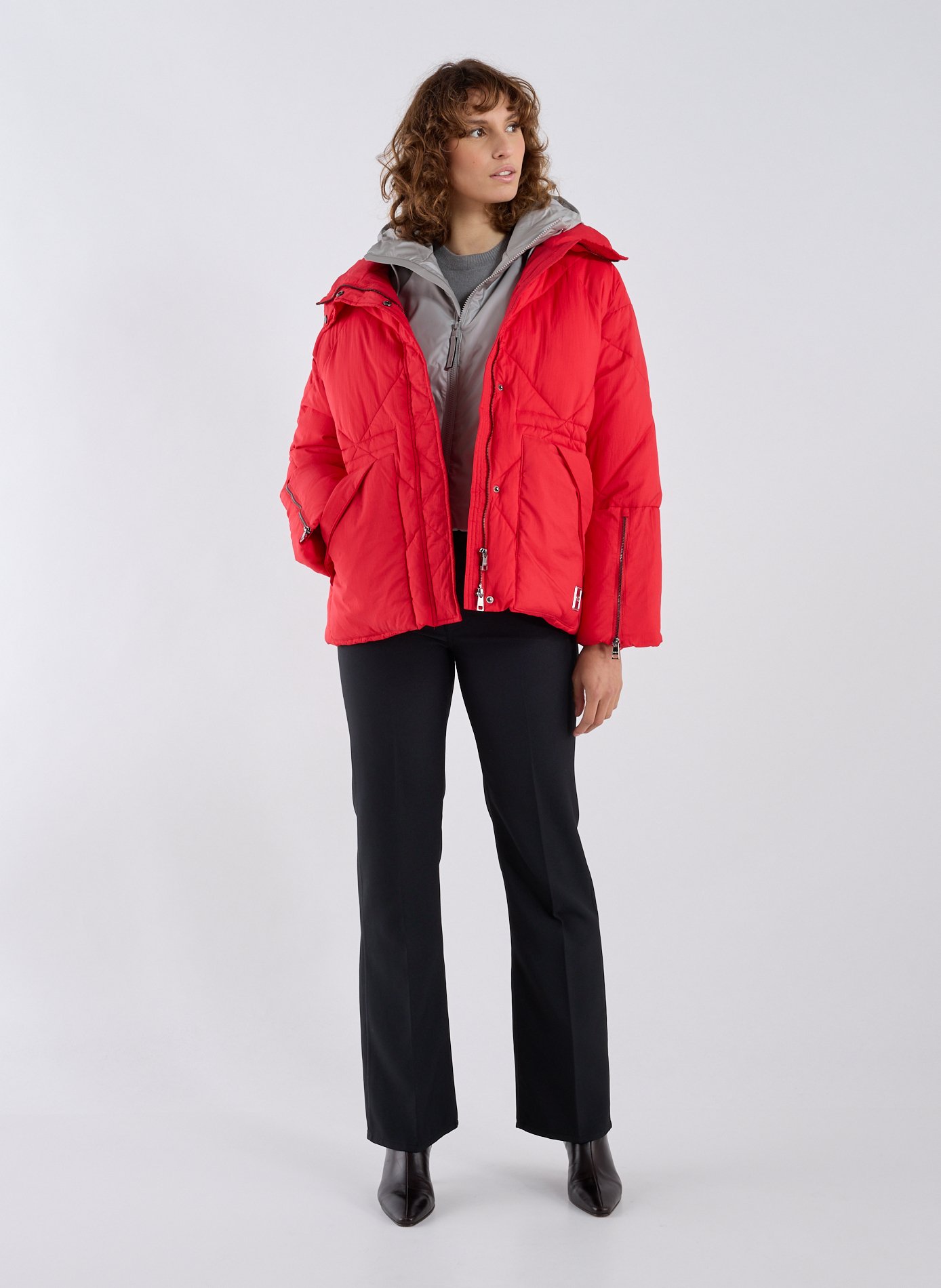 Veste oversize matelassée OOF WEAR Rouge