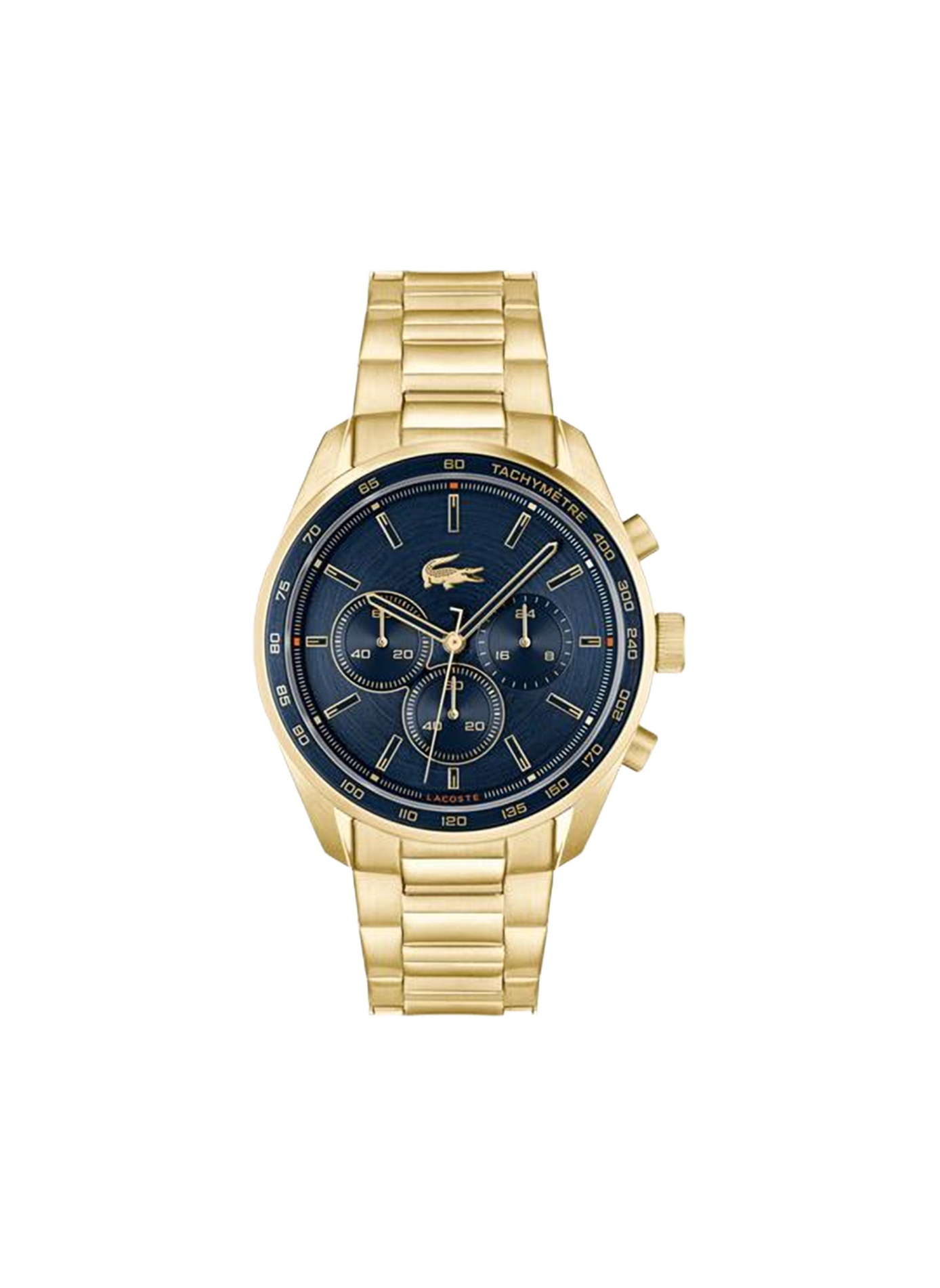 Montre quartz Boston en acier inoxydable LACOSTE MONTRES Bleu