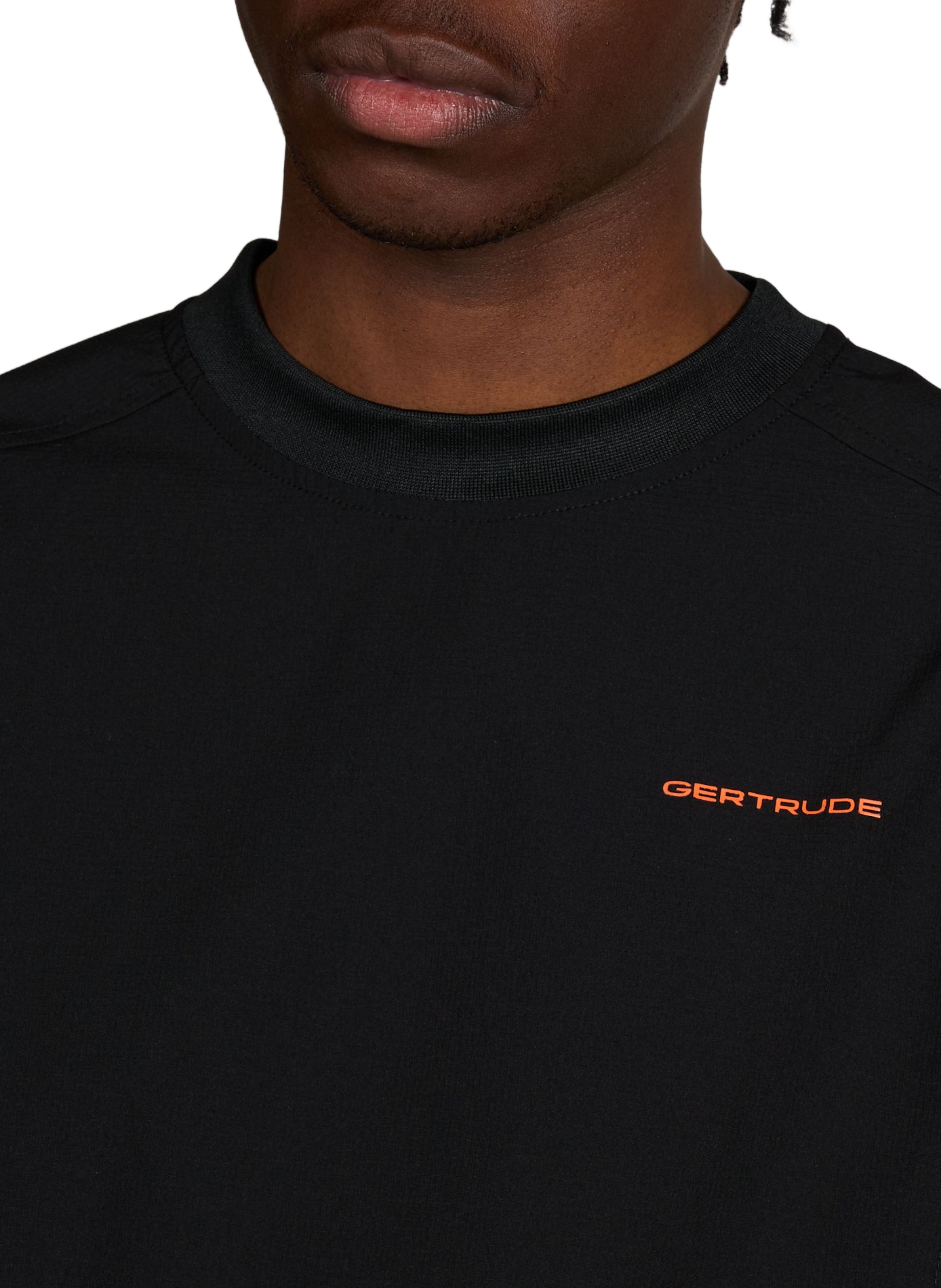 T-shirt Lothar droit GERTRUDE ET GASTON Noir