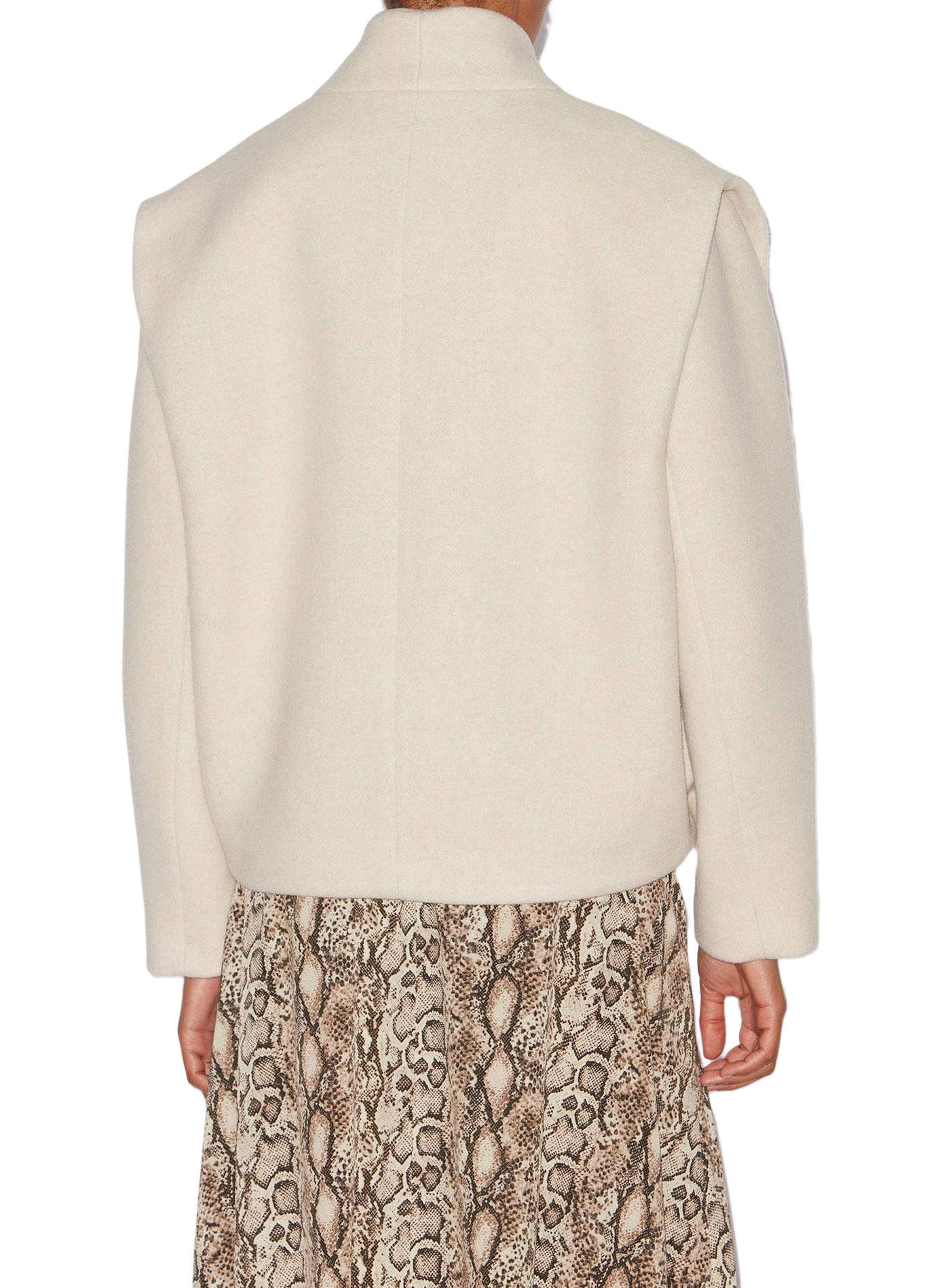 Drogo tailored blazer in mixed wool ISABEL MARANT White
