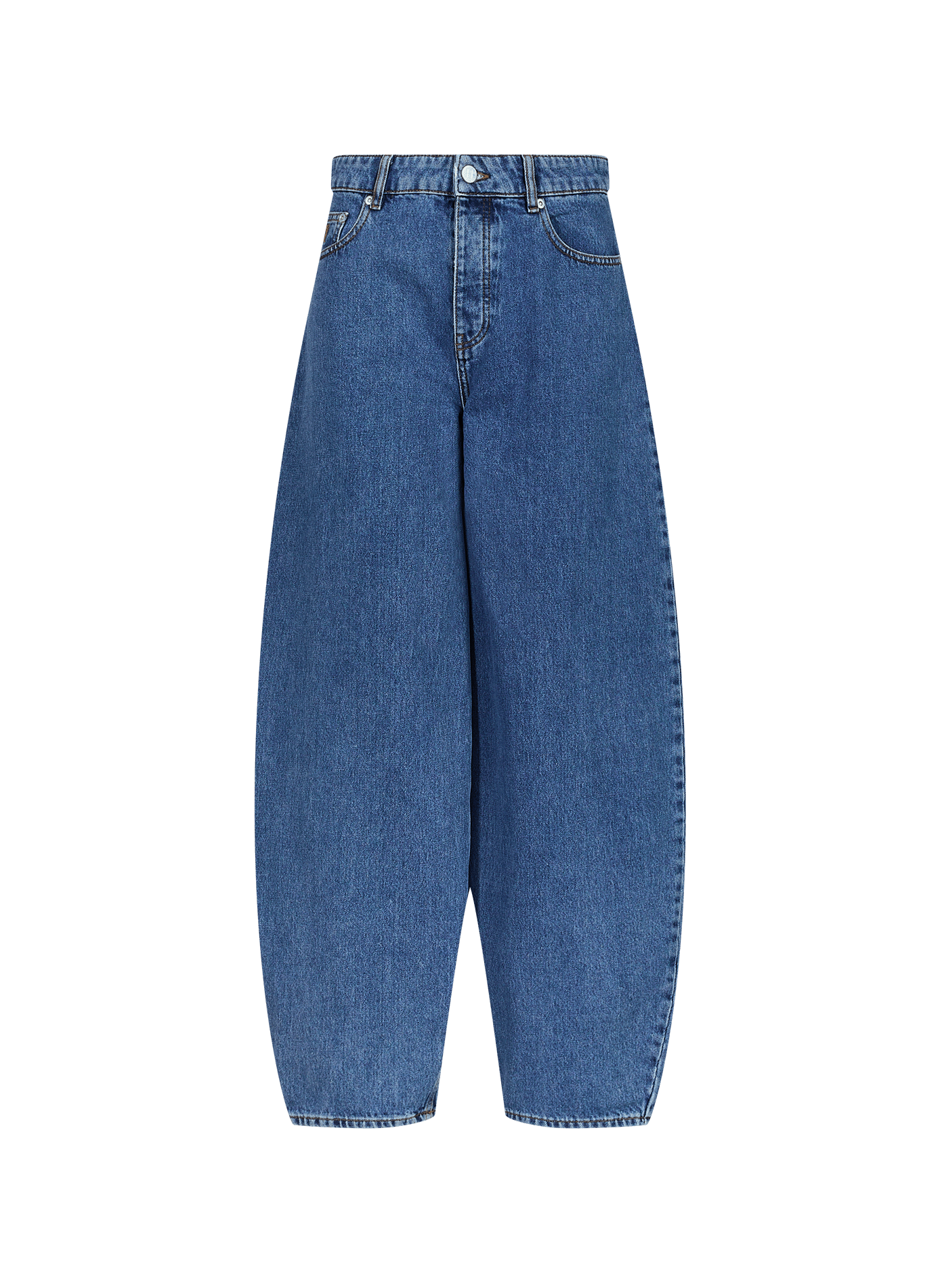 High-waisted plain balloon jeans BY MALENE BIRGER Blue