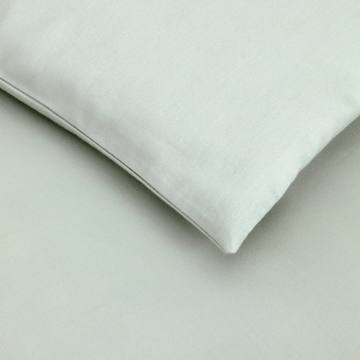 Housse de couette en satin de coton, b linea | Vert BOSS HOME Maison