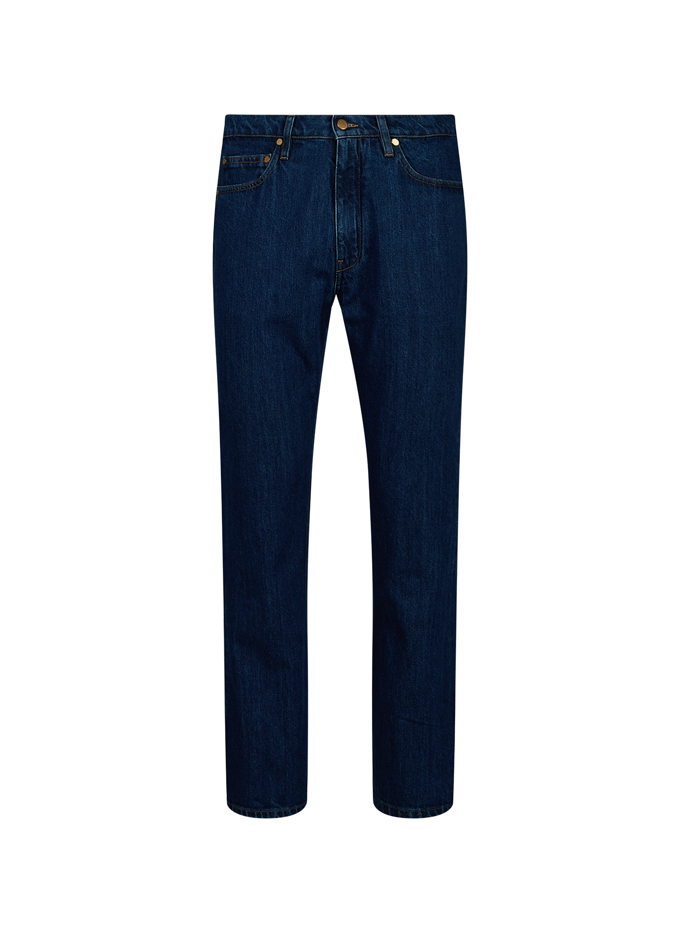 Gerade geschnittene blaue Jeans aus Baumwolle JIL SANDER Blau