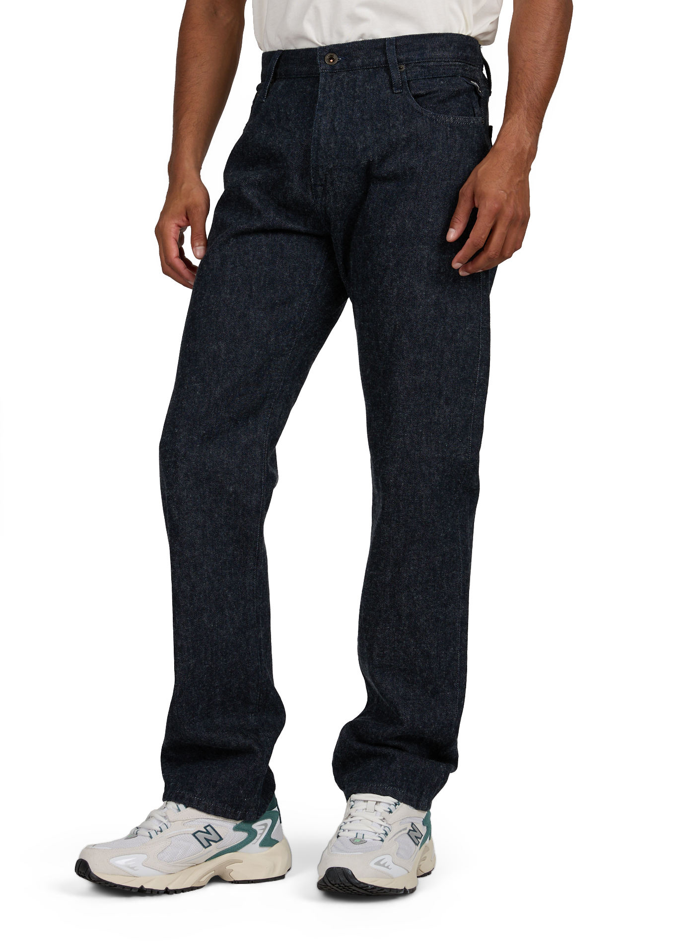 Straight-cut cotton jeans REPLAY Blue