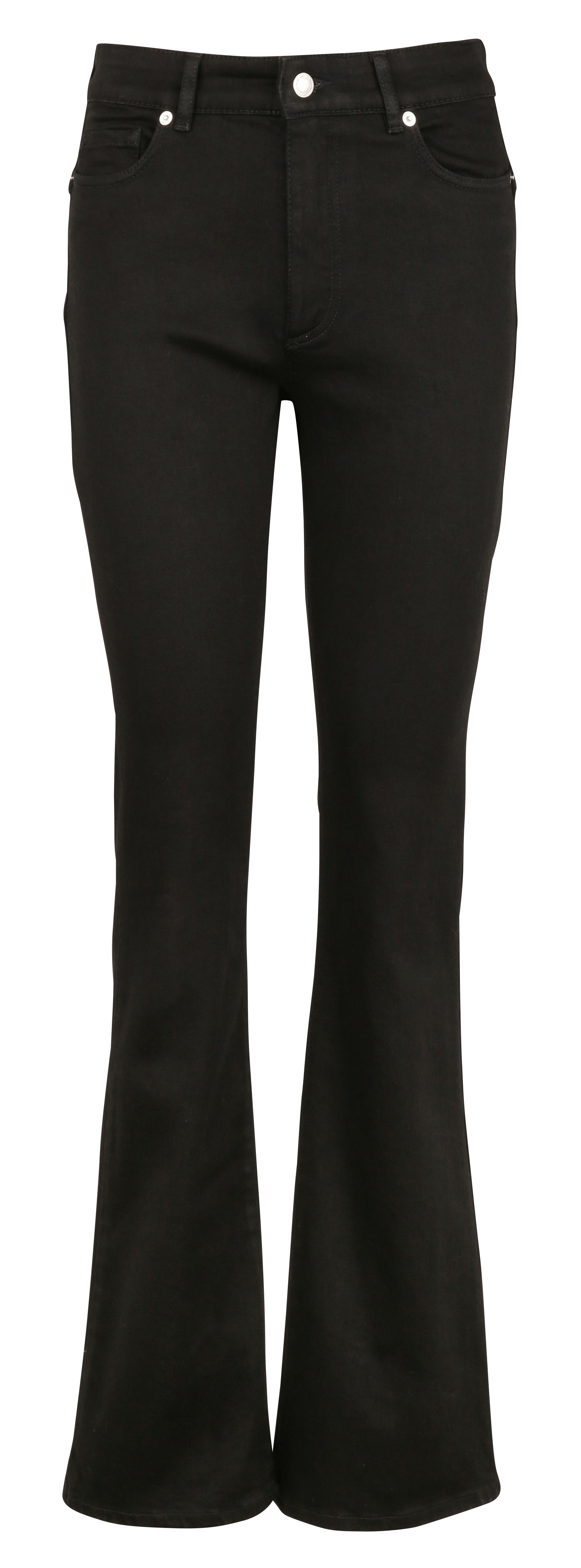 Jean bootcut en coton mélangé IKKS Noir