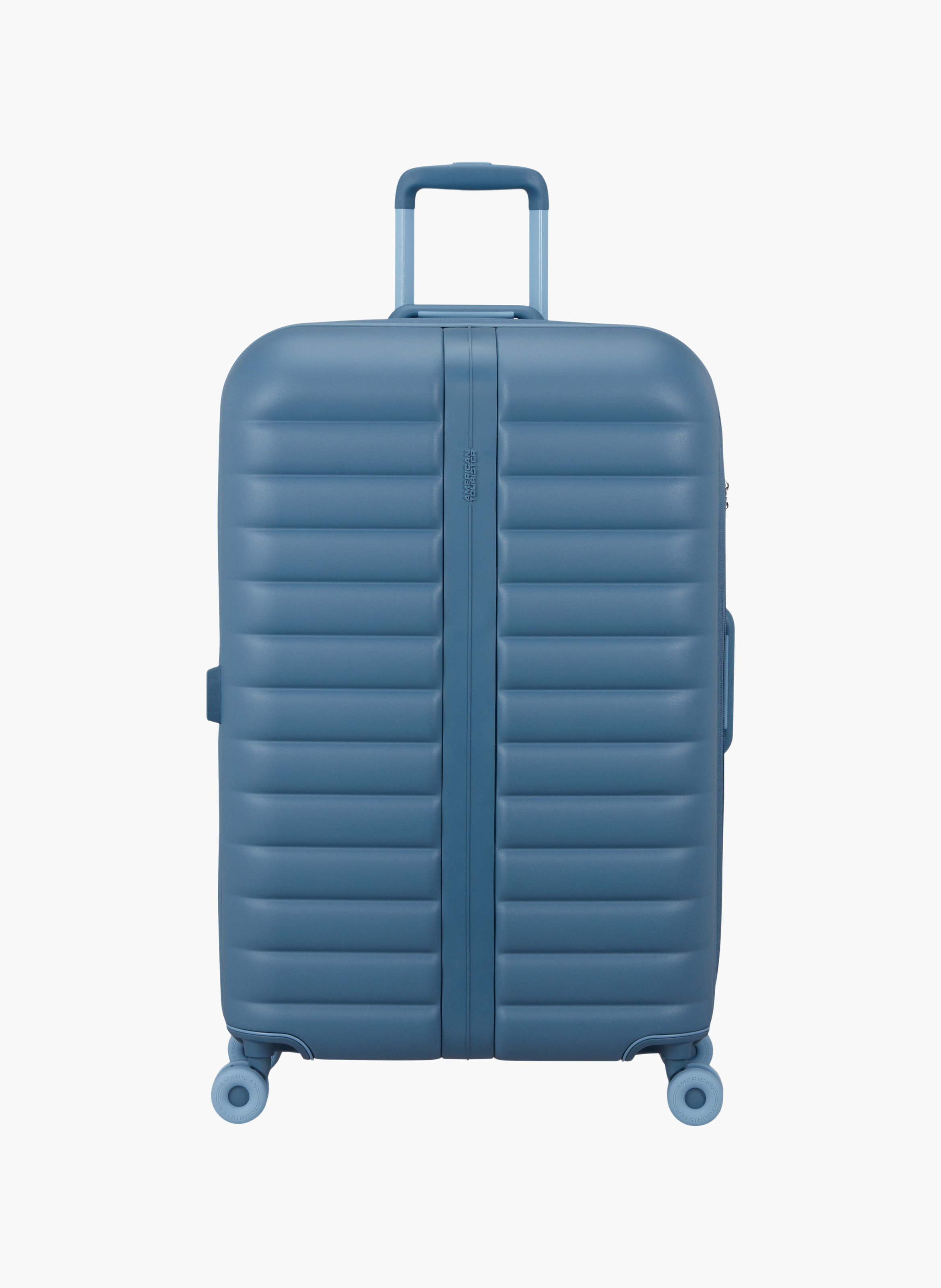 Neovibe valise 4 roues taille l AMERICAN TOURISTER Bleu