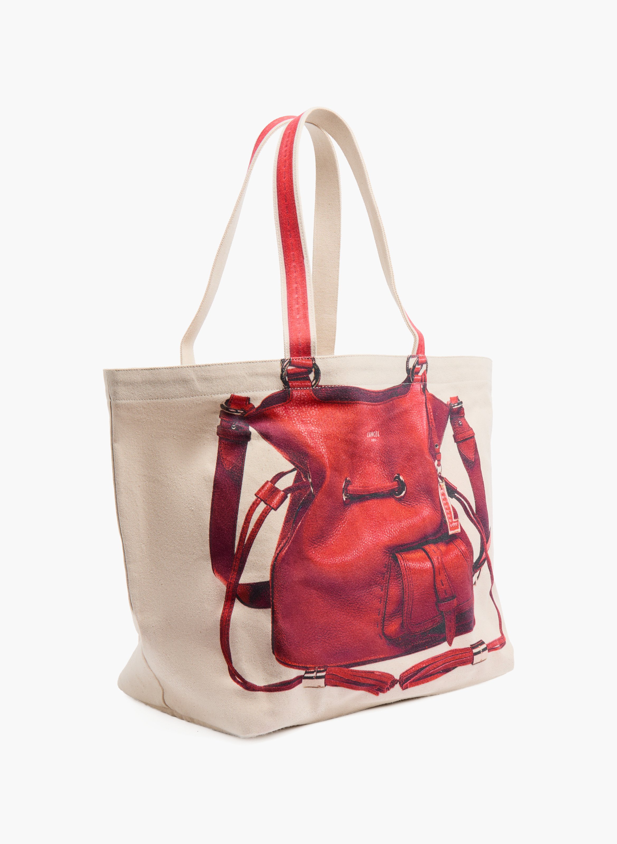 Shopper bag capsule 150 jaar in canvas LANCEL Veelkleurig