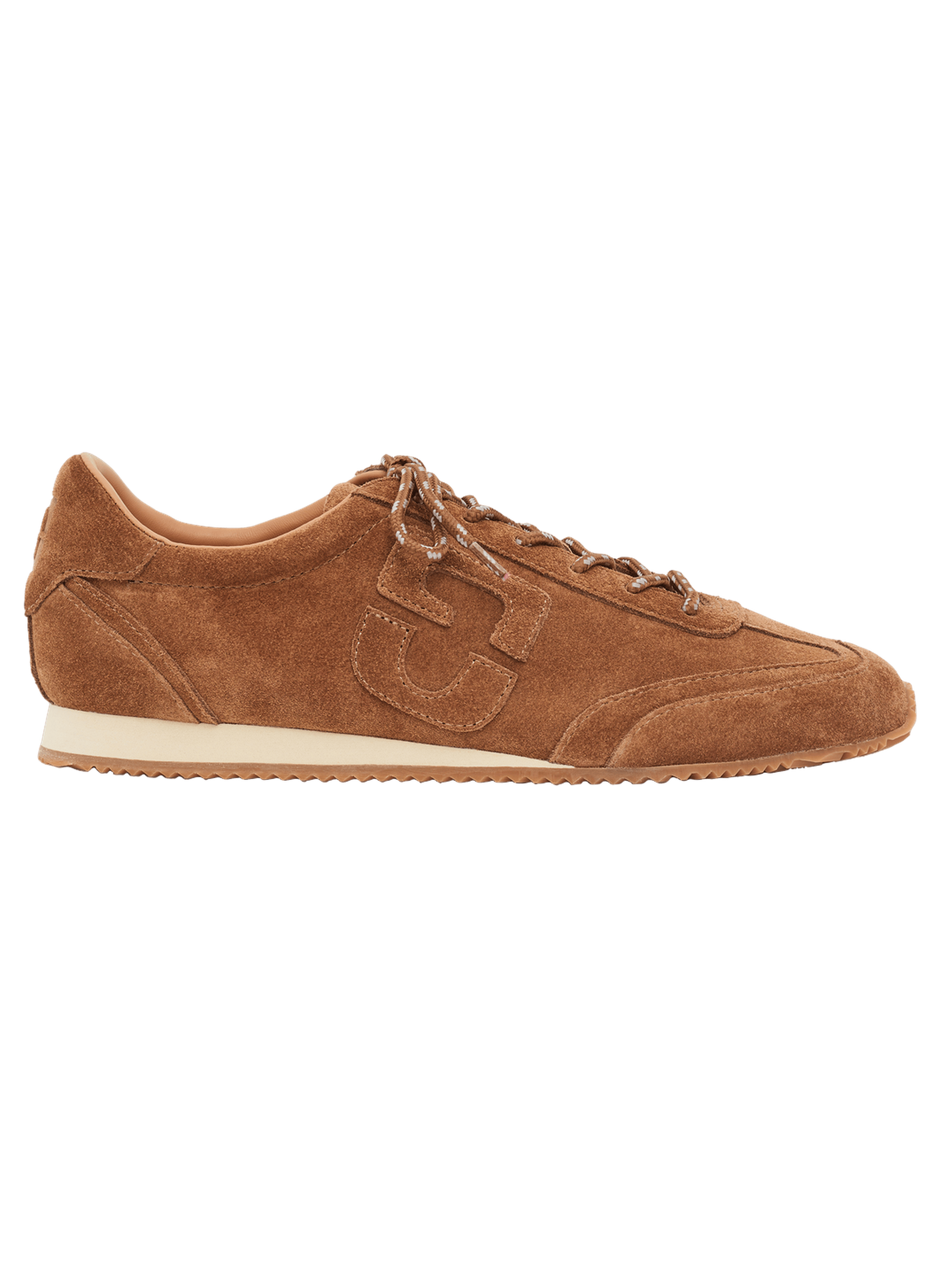 Sneakers en cuir velours - mady  Camel