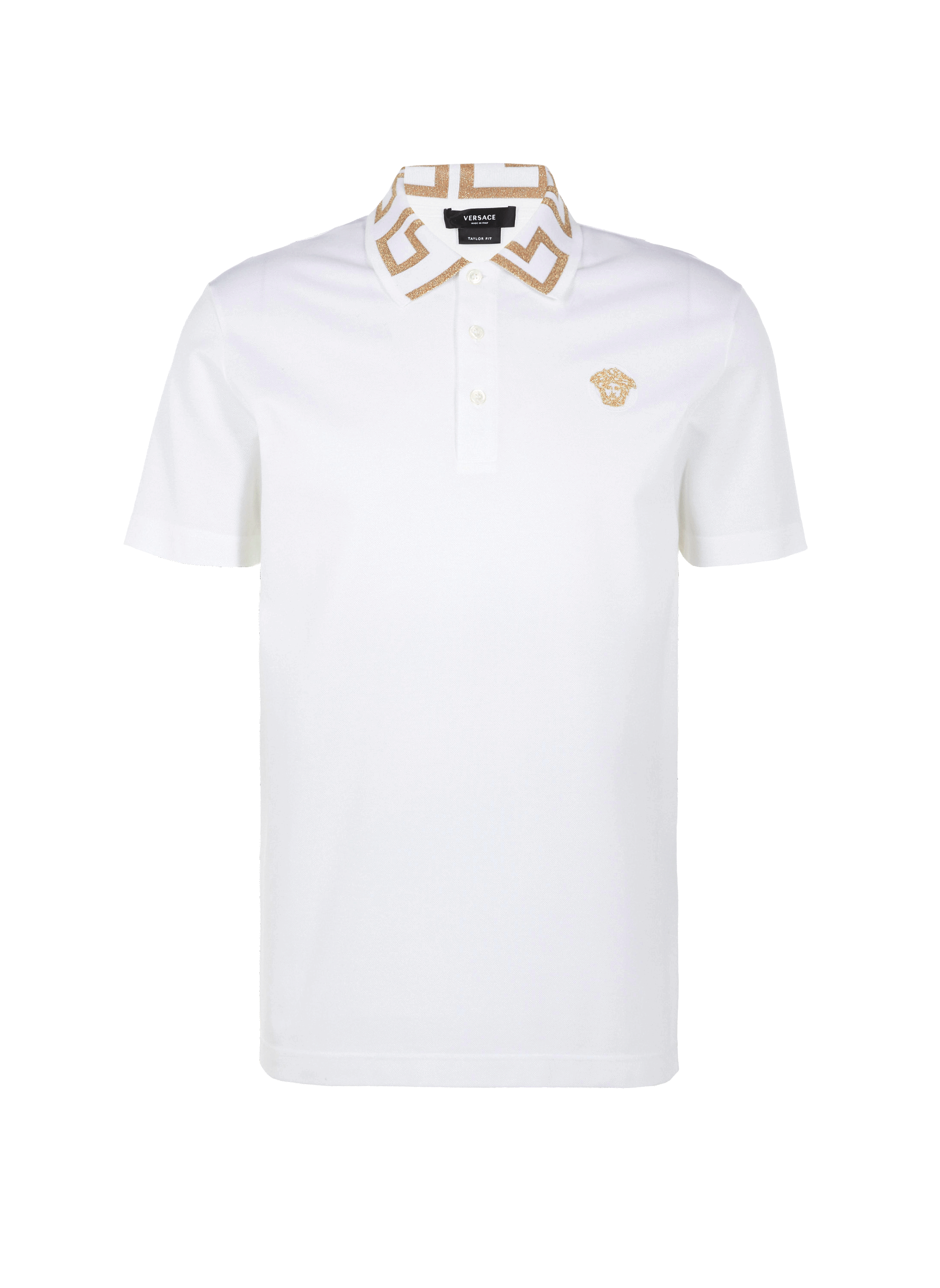 Polo avec motif sur col