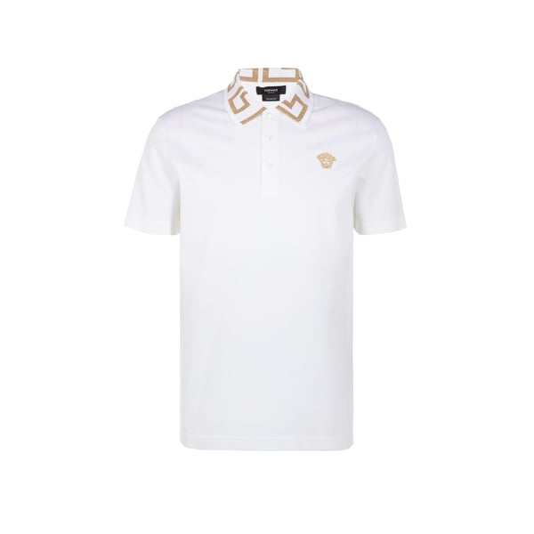 Polo avec motif sur col