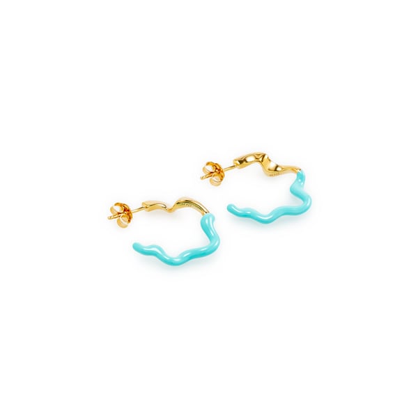 Boucles d'oreille Squiggle