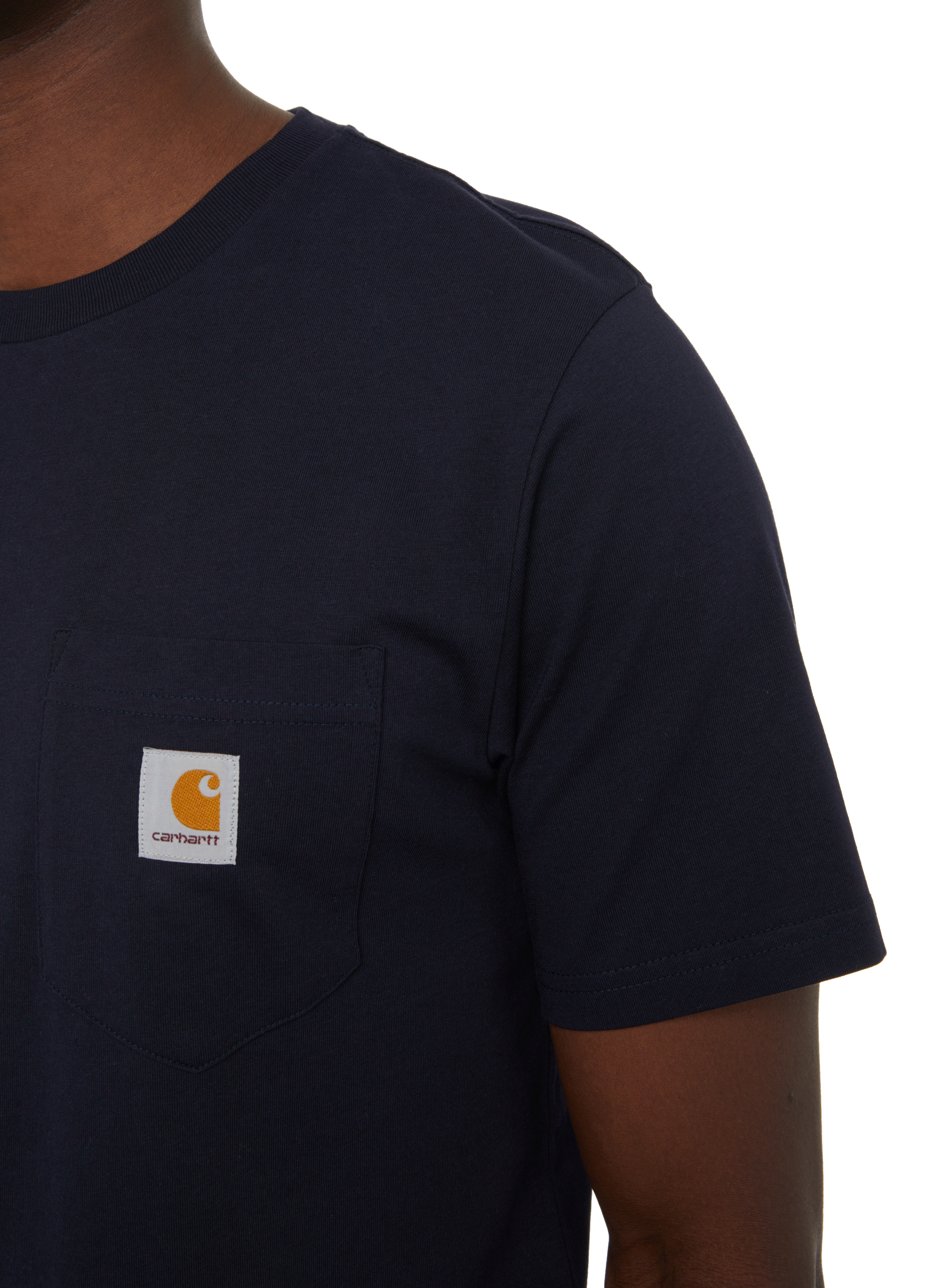 Baumwoll-T-Shirt CARHARTT WIP Blau