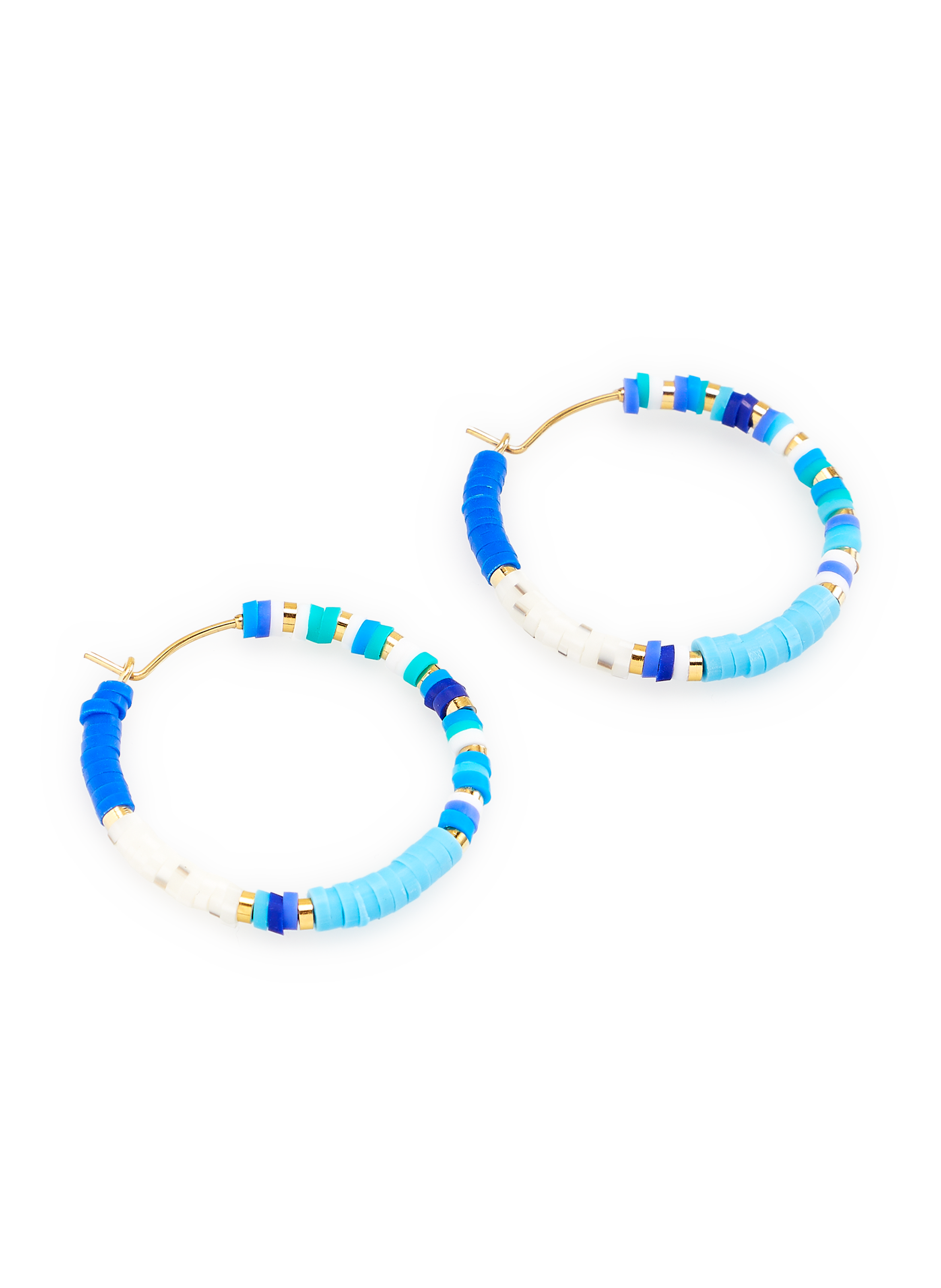 Boucles d'oreille colorées