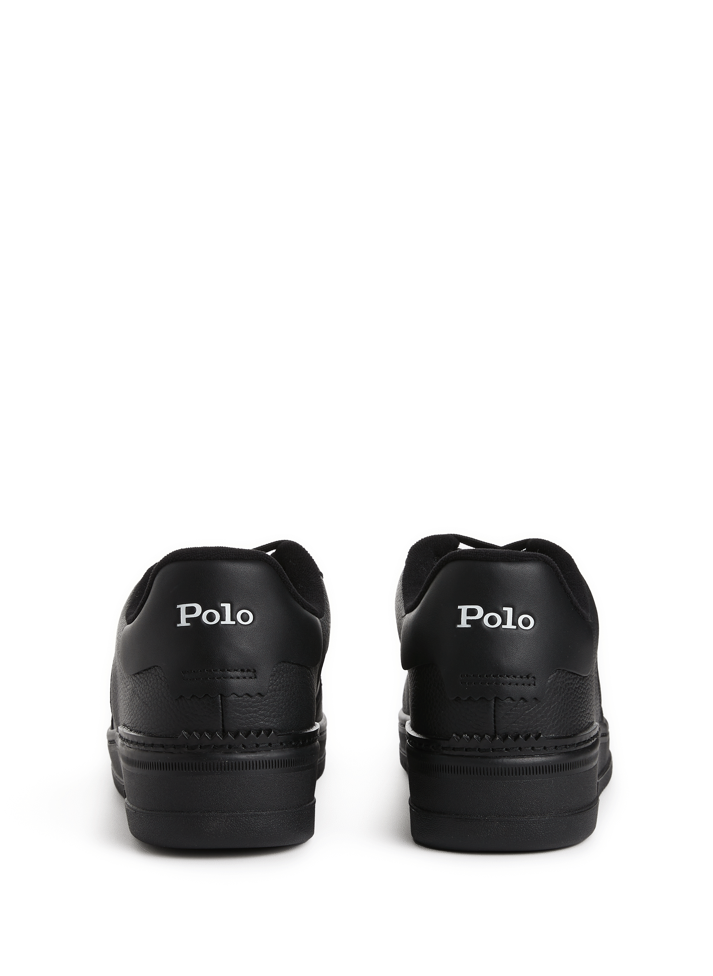 Leather sneakers POLO RALPH LAUREN Black
