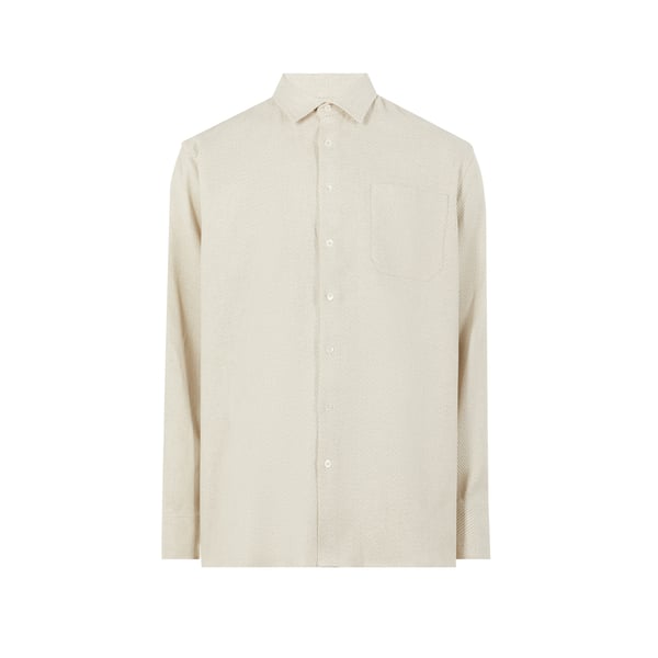 Chemise en lin mélangé