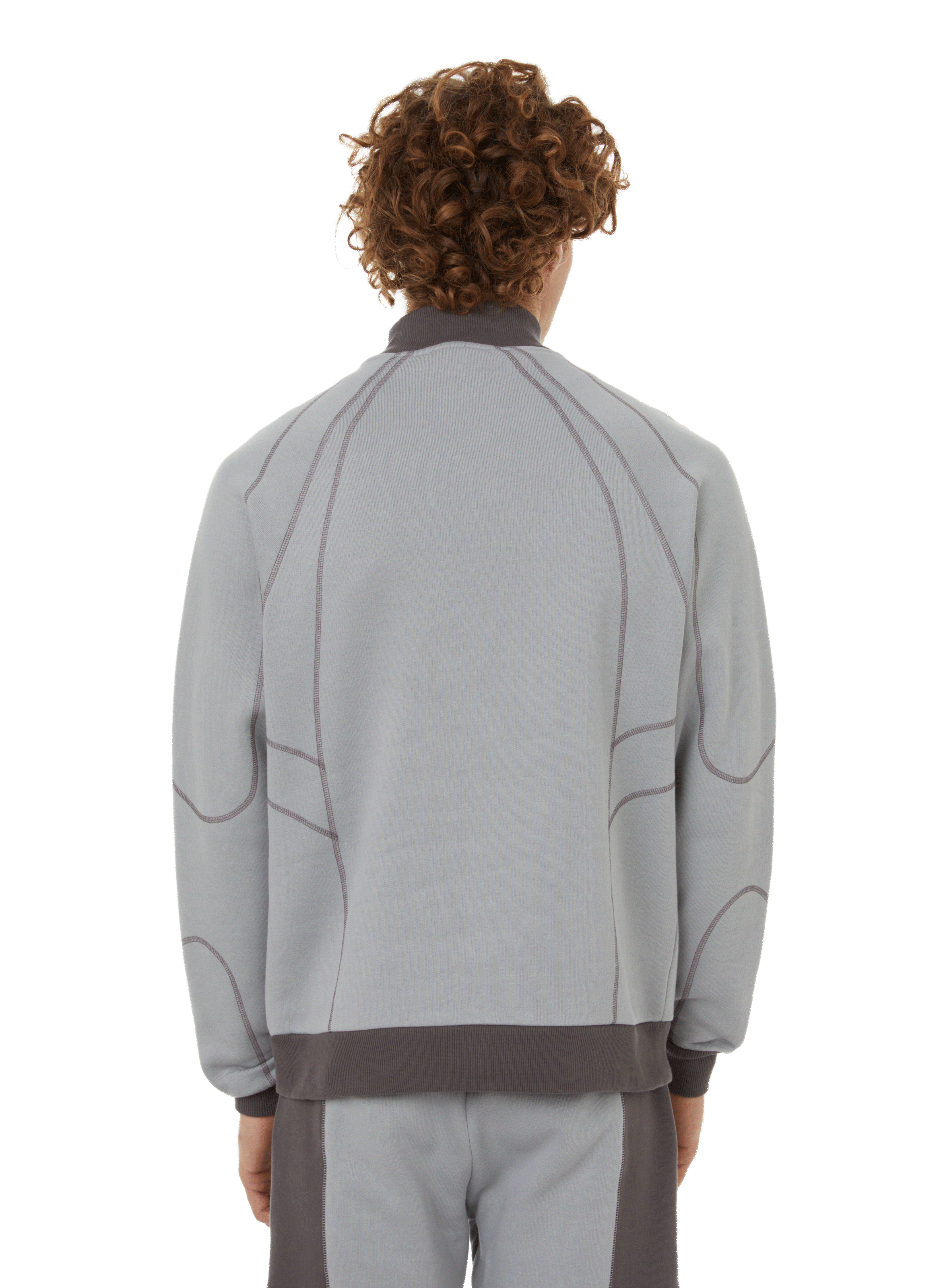 Cotton sweatshirt SAUL NASH Grey