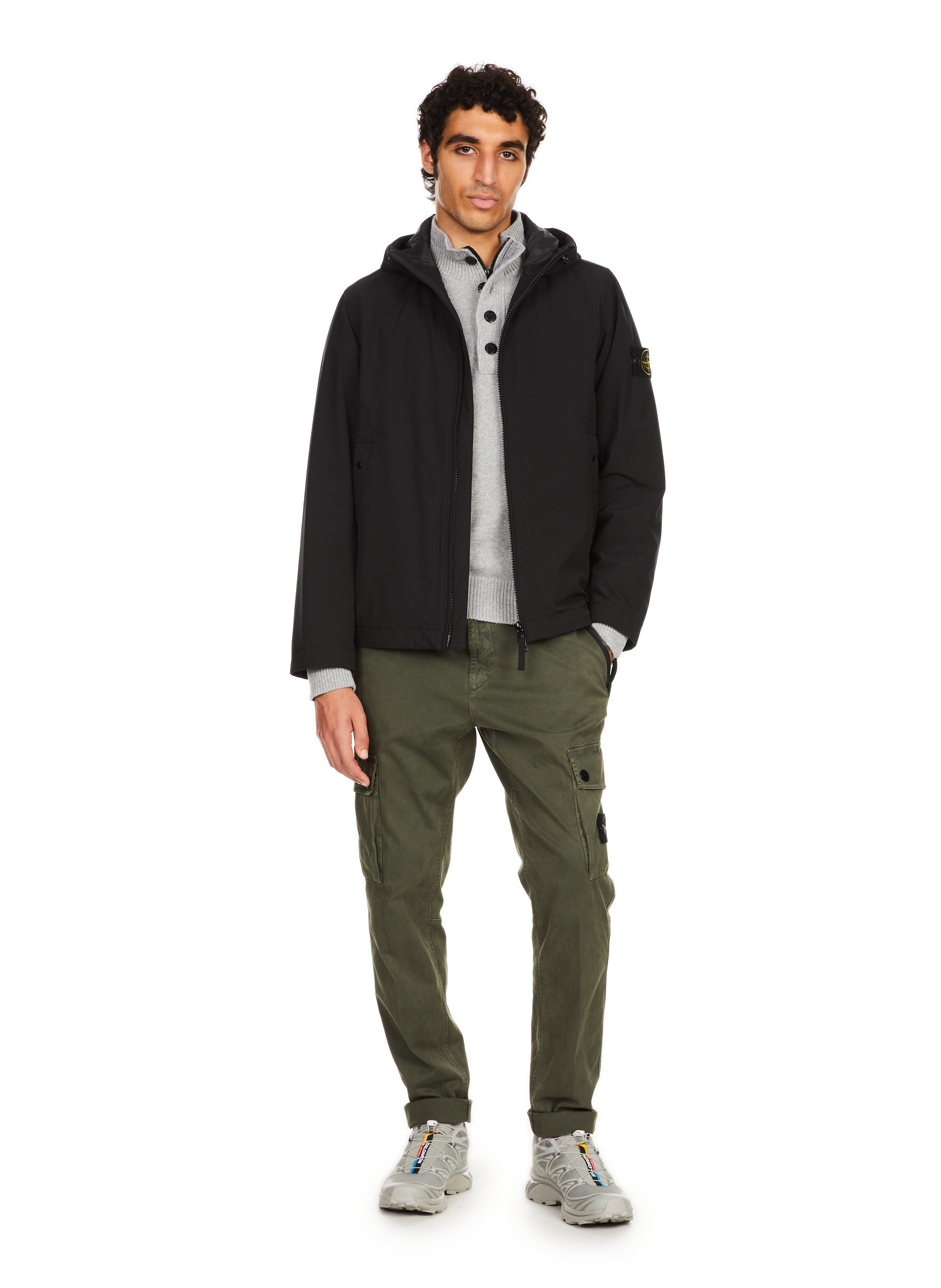 Pull en laine  STONE ISLAND Gris