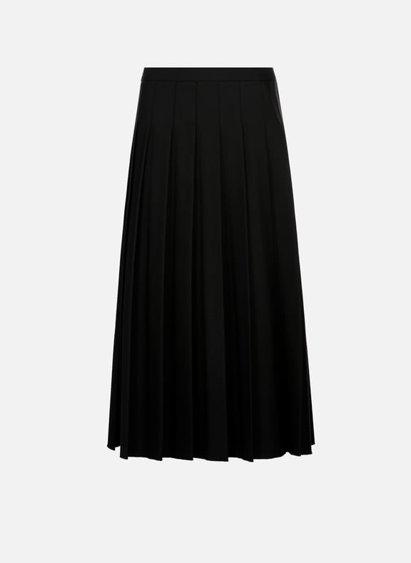 Jupe midi plissée Ully Noir by SAISON 1865 SAISON 1865 Jupe midi plissée Ully Noir