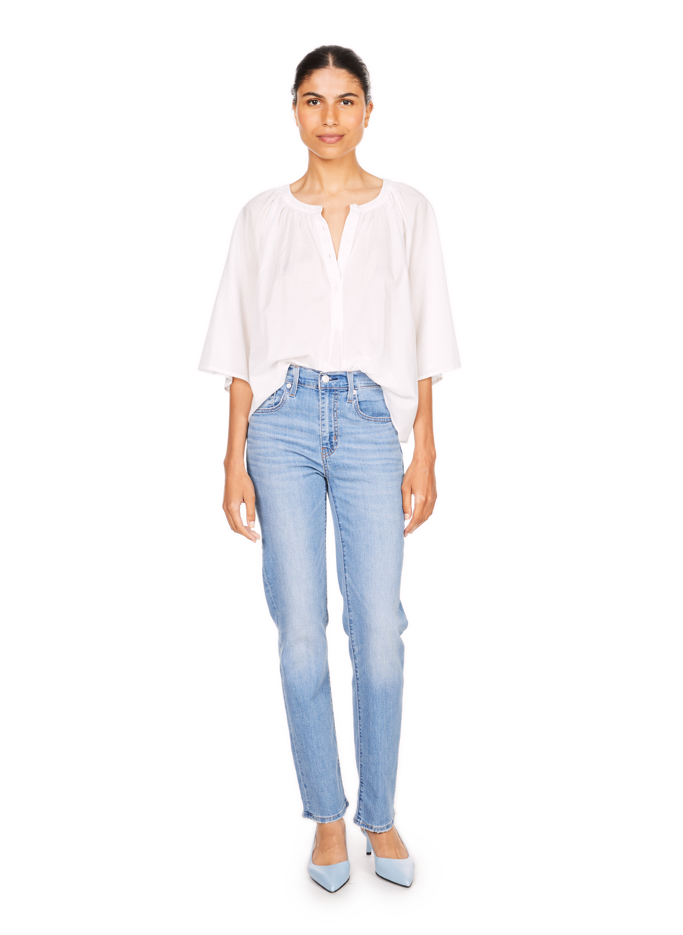 Cotton Blouse TOMMY HILFIGER White