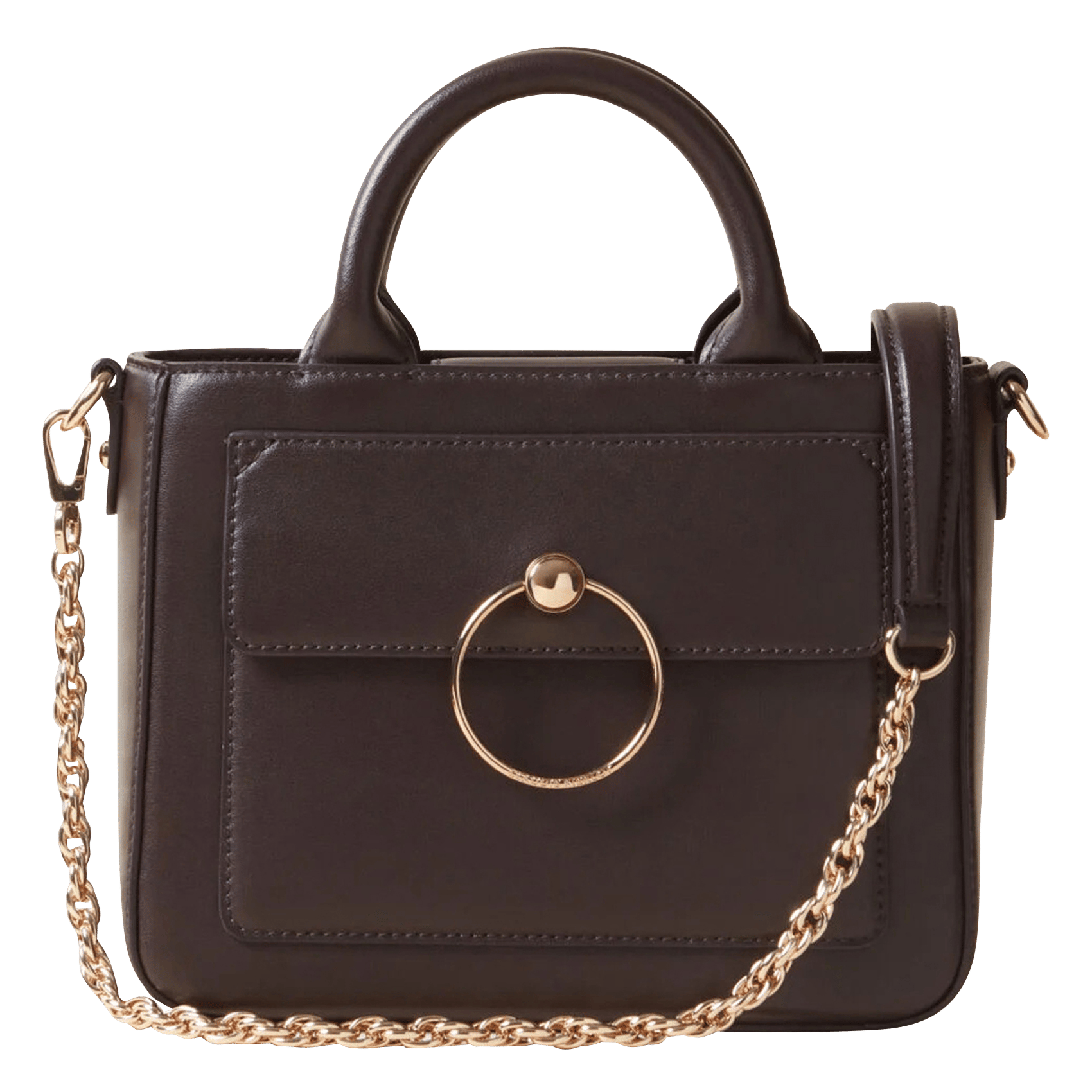 Mini Sac Bandoulière CLAUDIE PIERLOT En Cuir Rouge - Neuf Avec étiquettes, Fermeture Magnétique